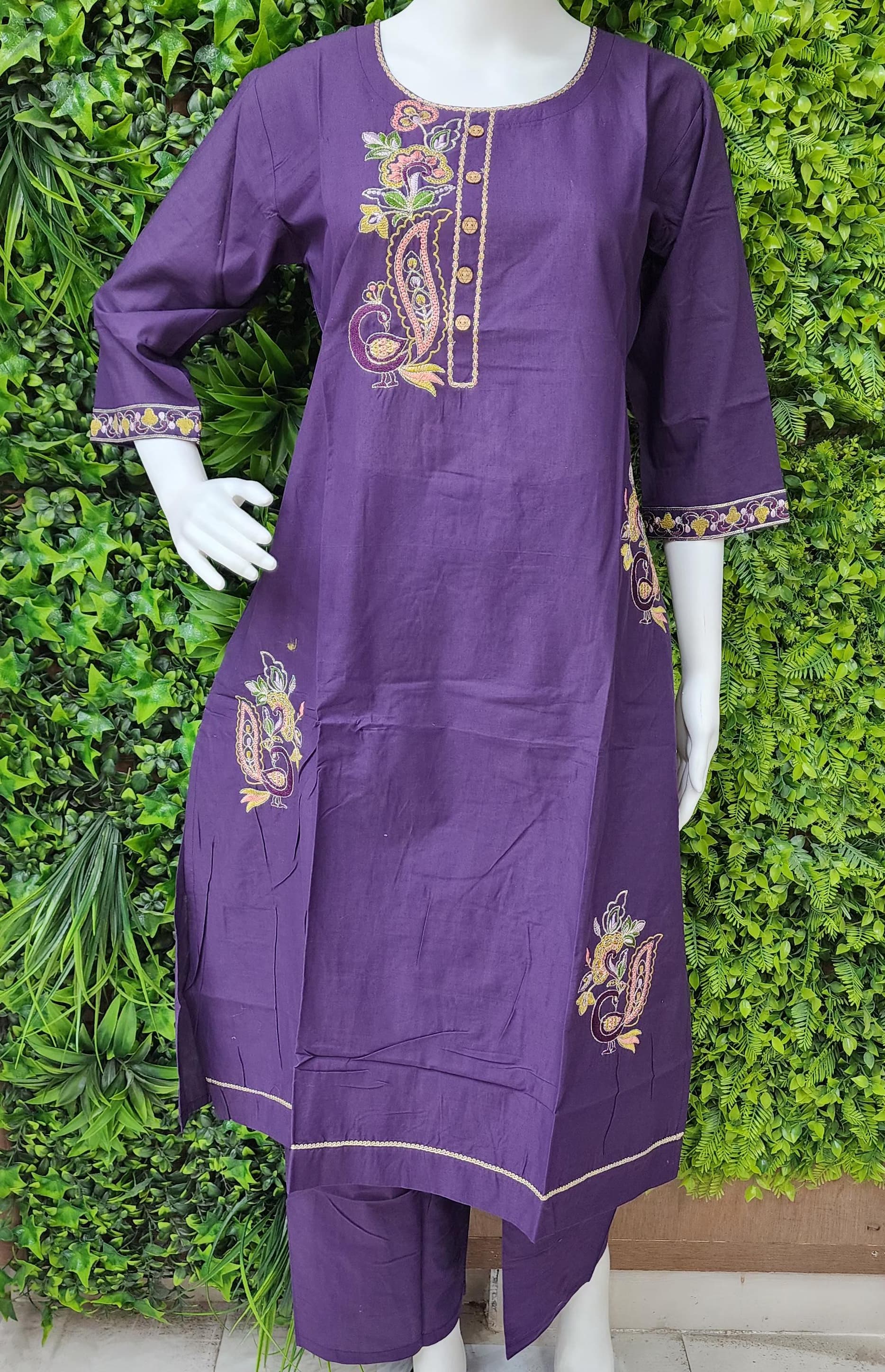 Jaipur Cotton Threadwork 2pc