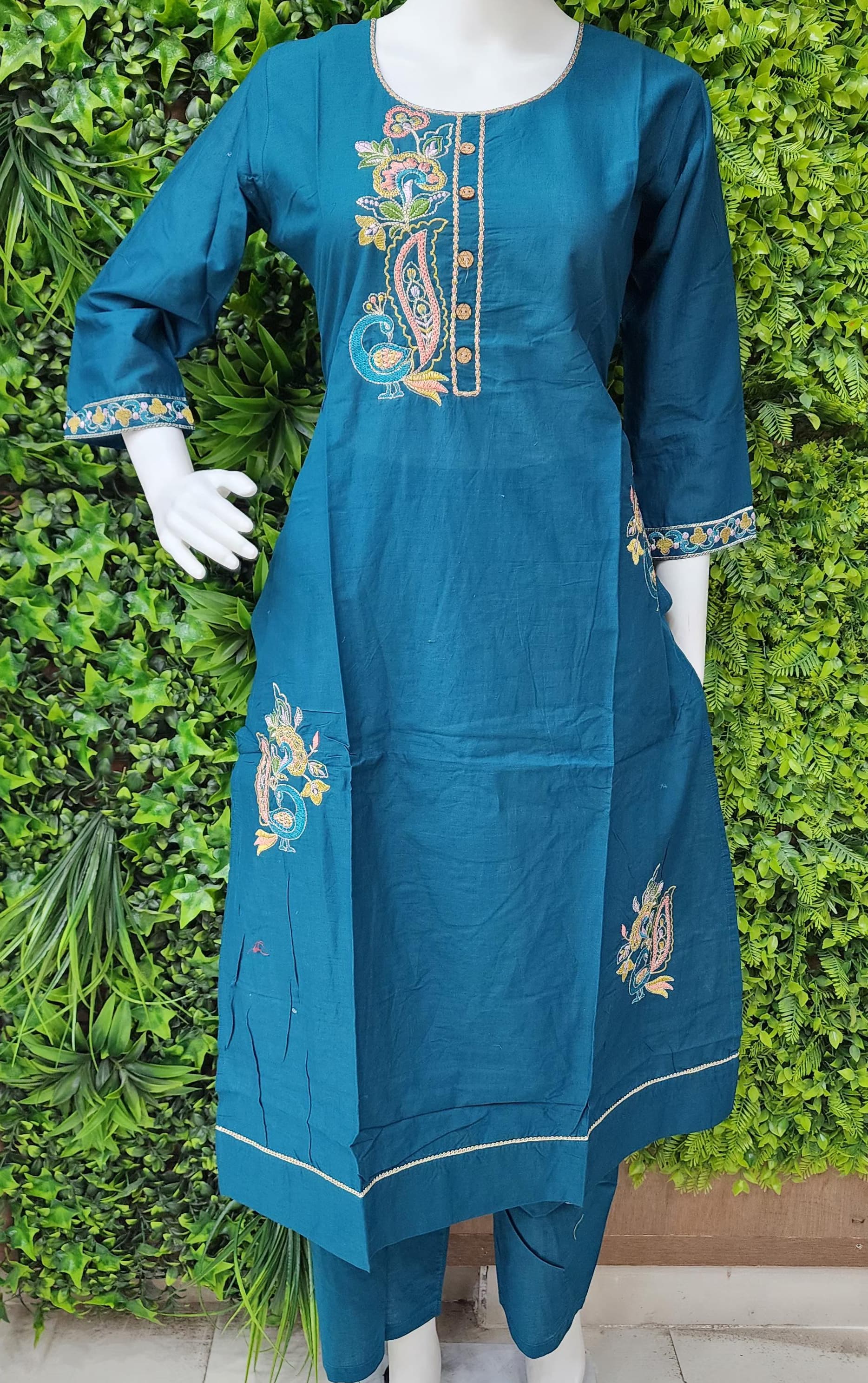 Jaipur Cotton Threadwork 2pc