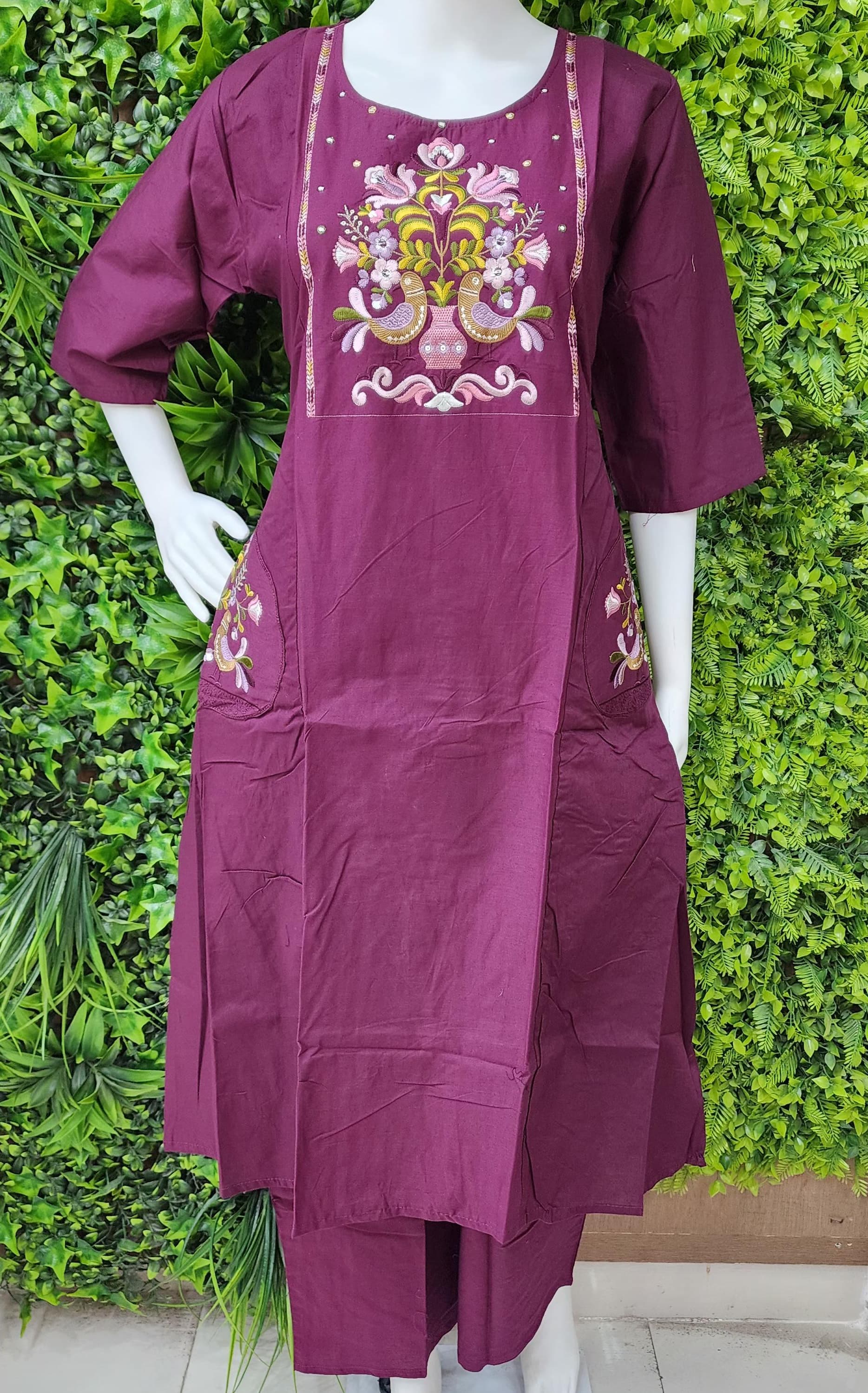 Jaipur Cotton Threadwork 2pc