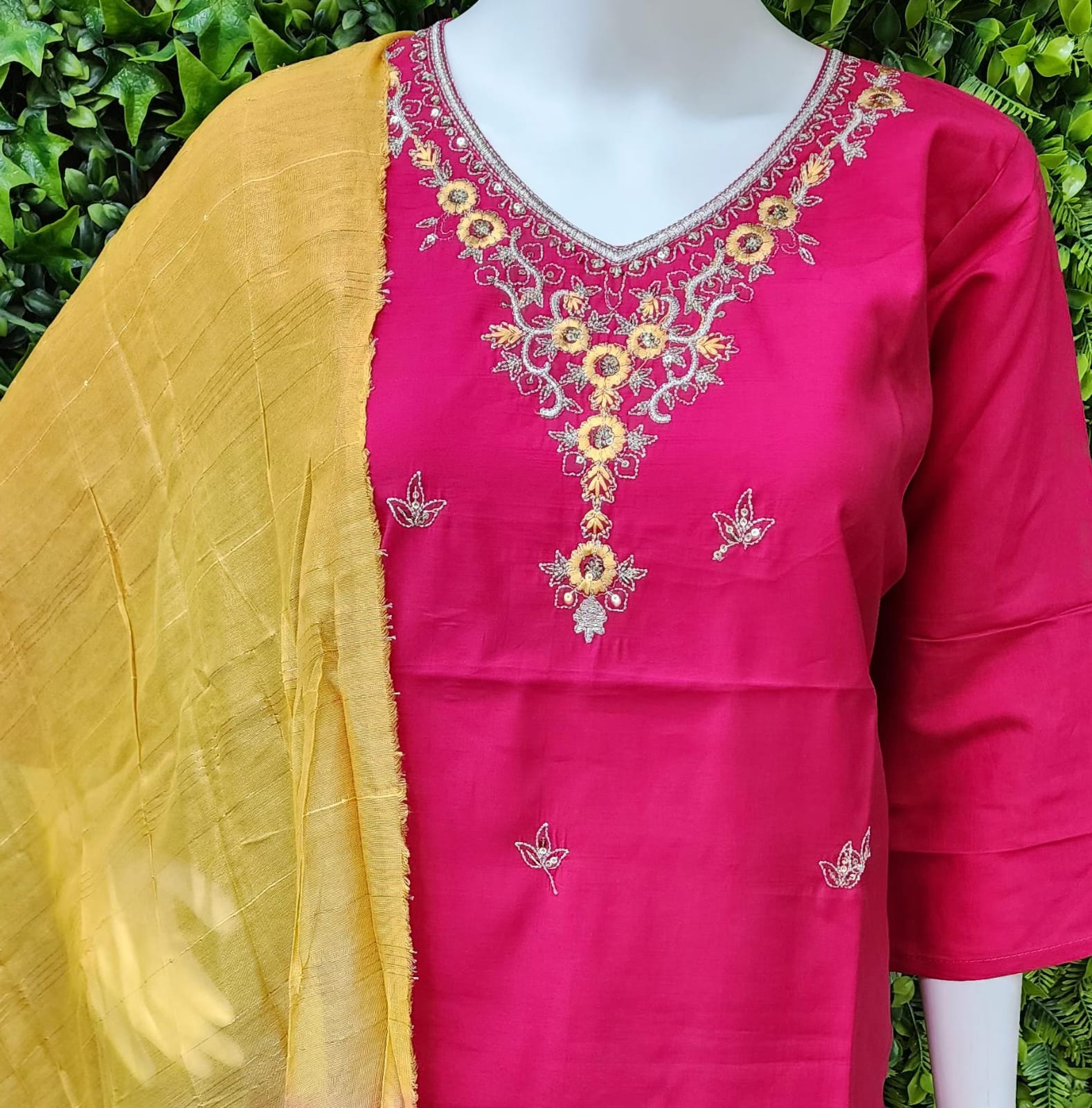 Roman Silk Semi Partywear