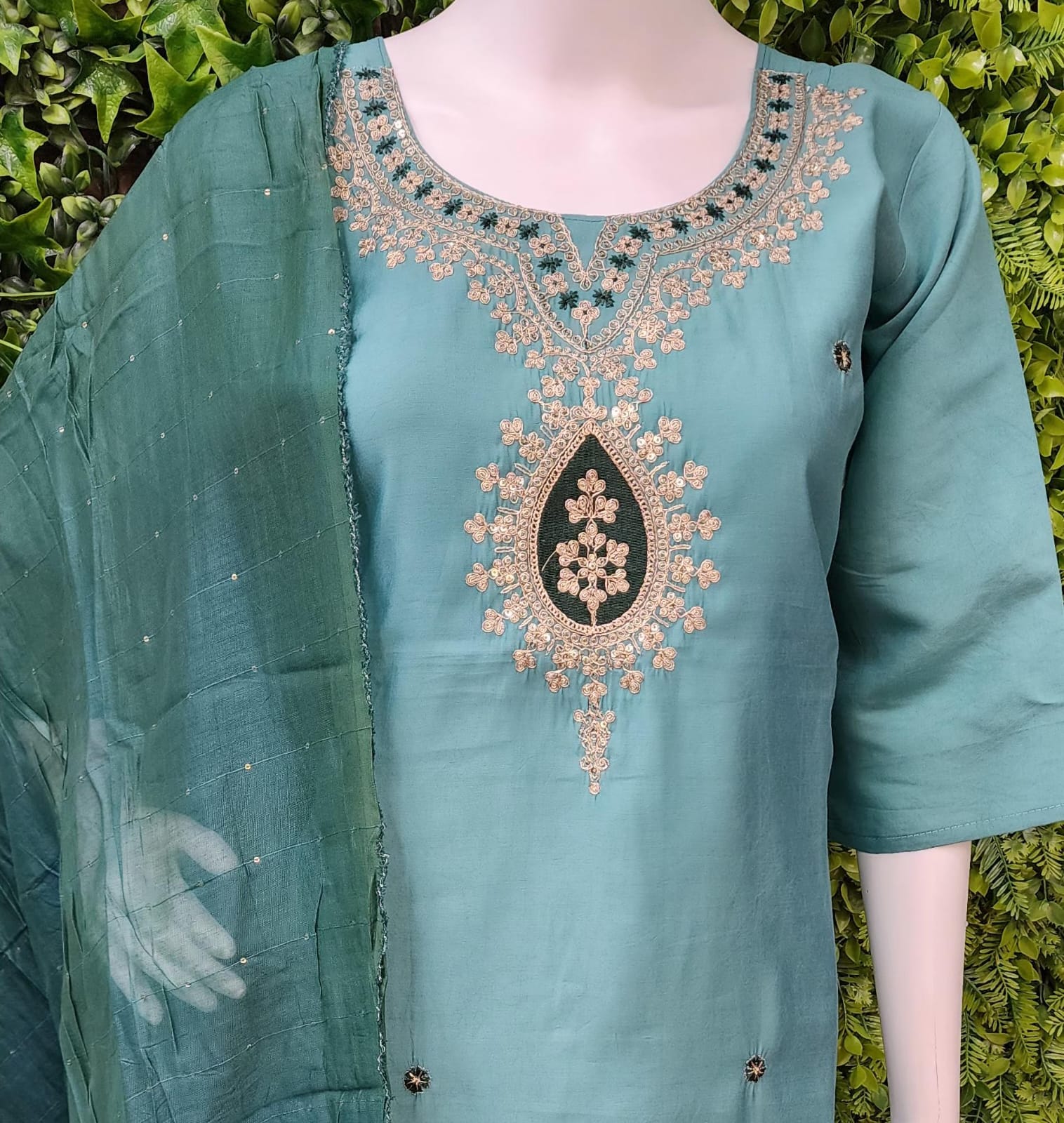 Roman Silk Semi Partywear