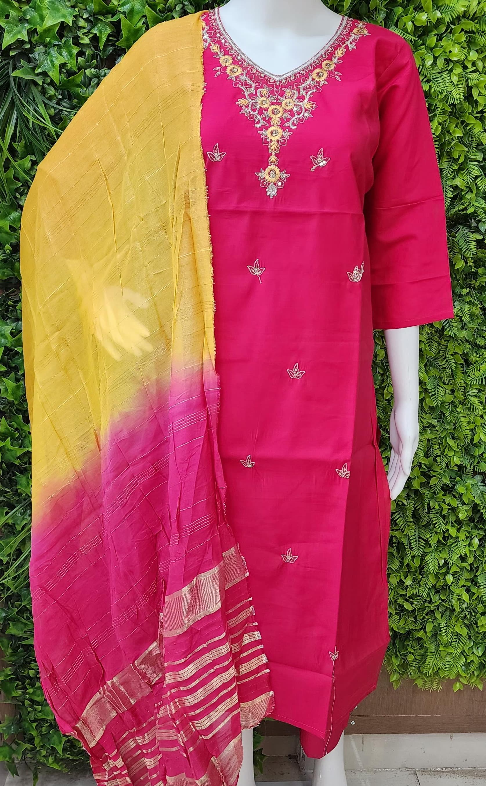 Roman Silk Semi Partywear