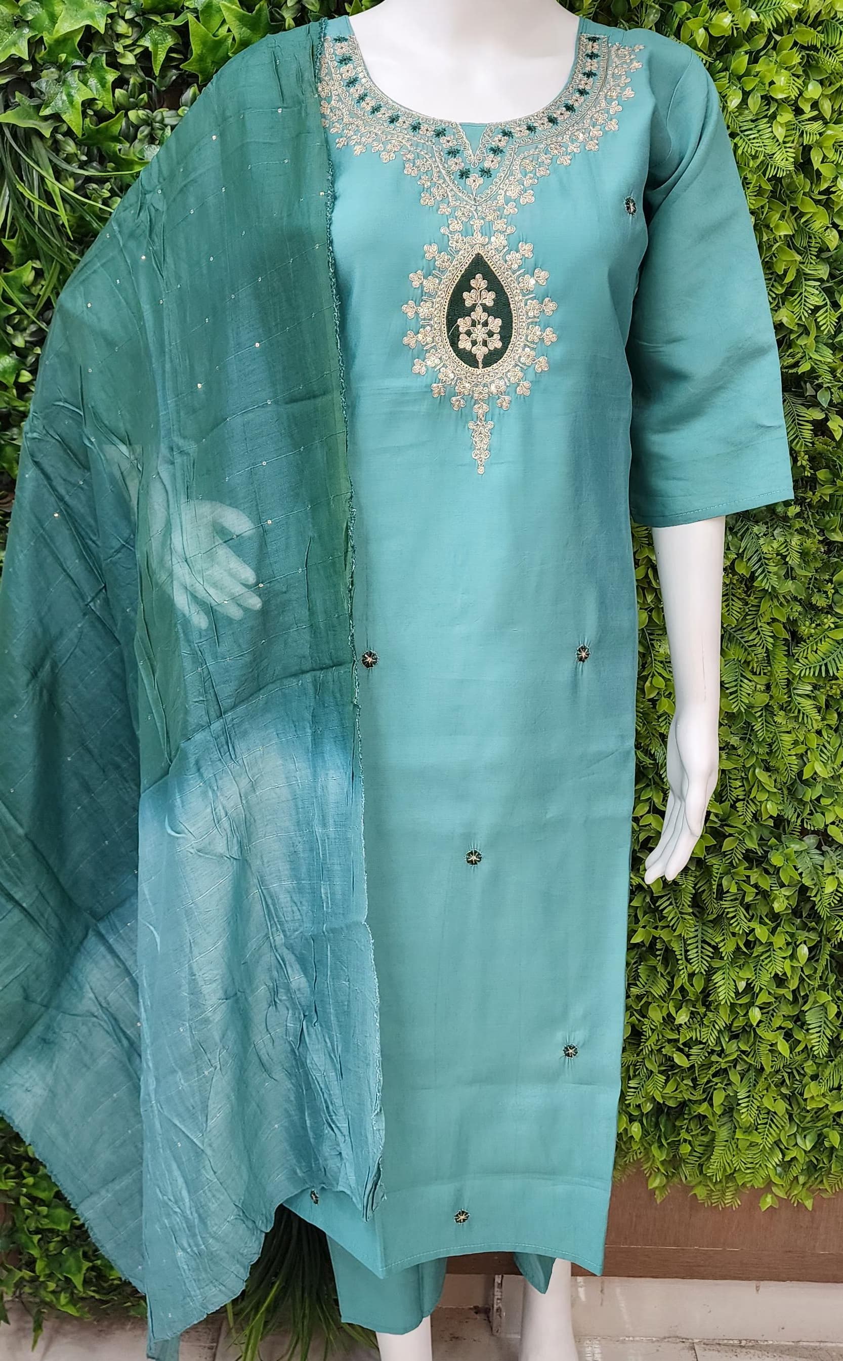 Roman Silk Semi Partywear