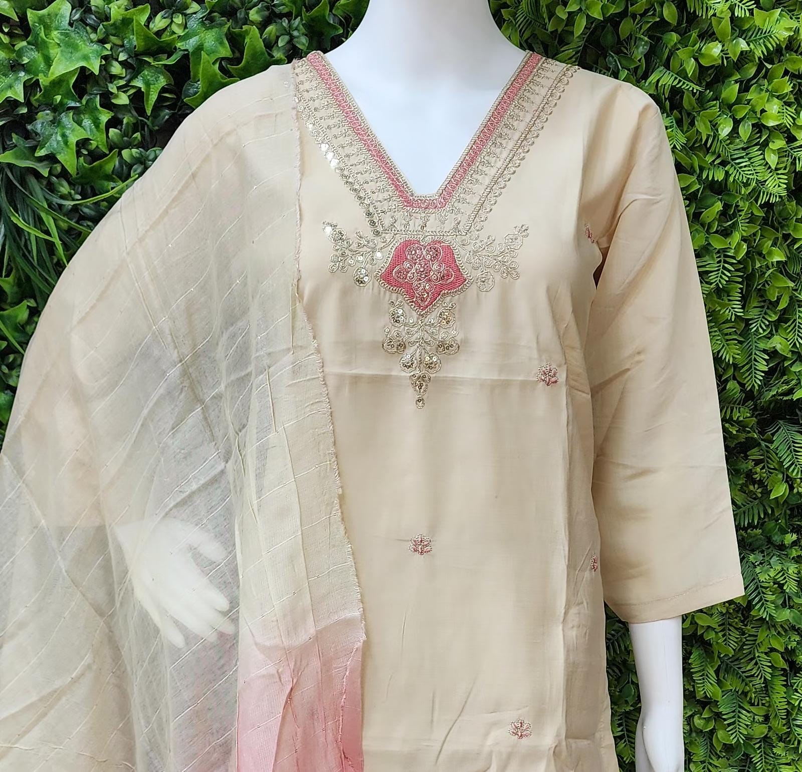 Roman Silk Semi Partywear