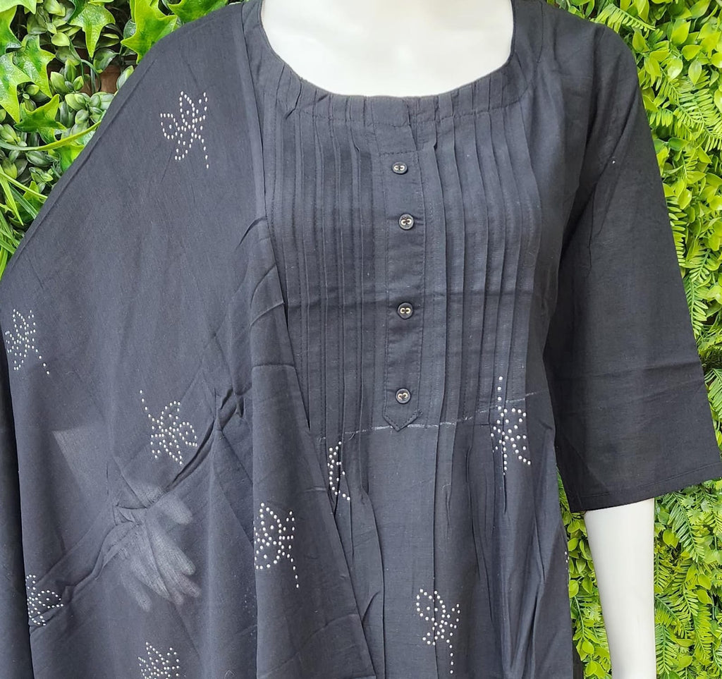 Jaipur Cotton Bandini Print Dress