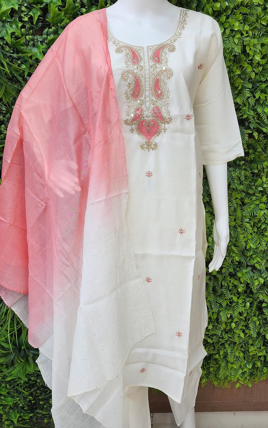 Roman Silk Semi Partywear