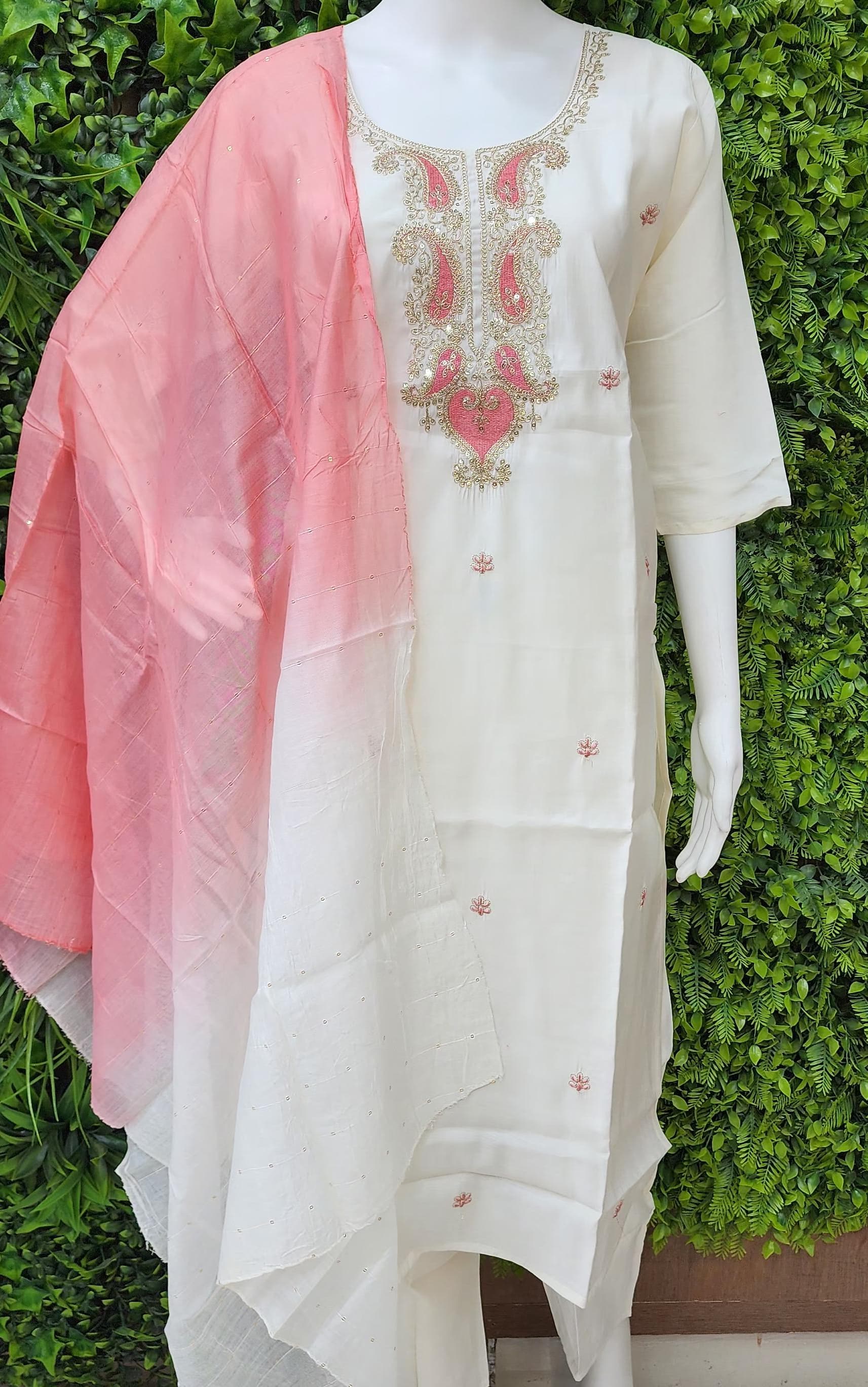 Roman Silk Semi Partywear