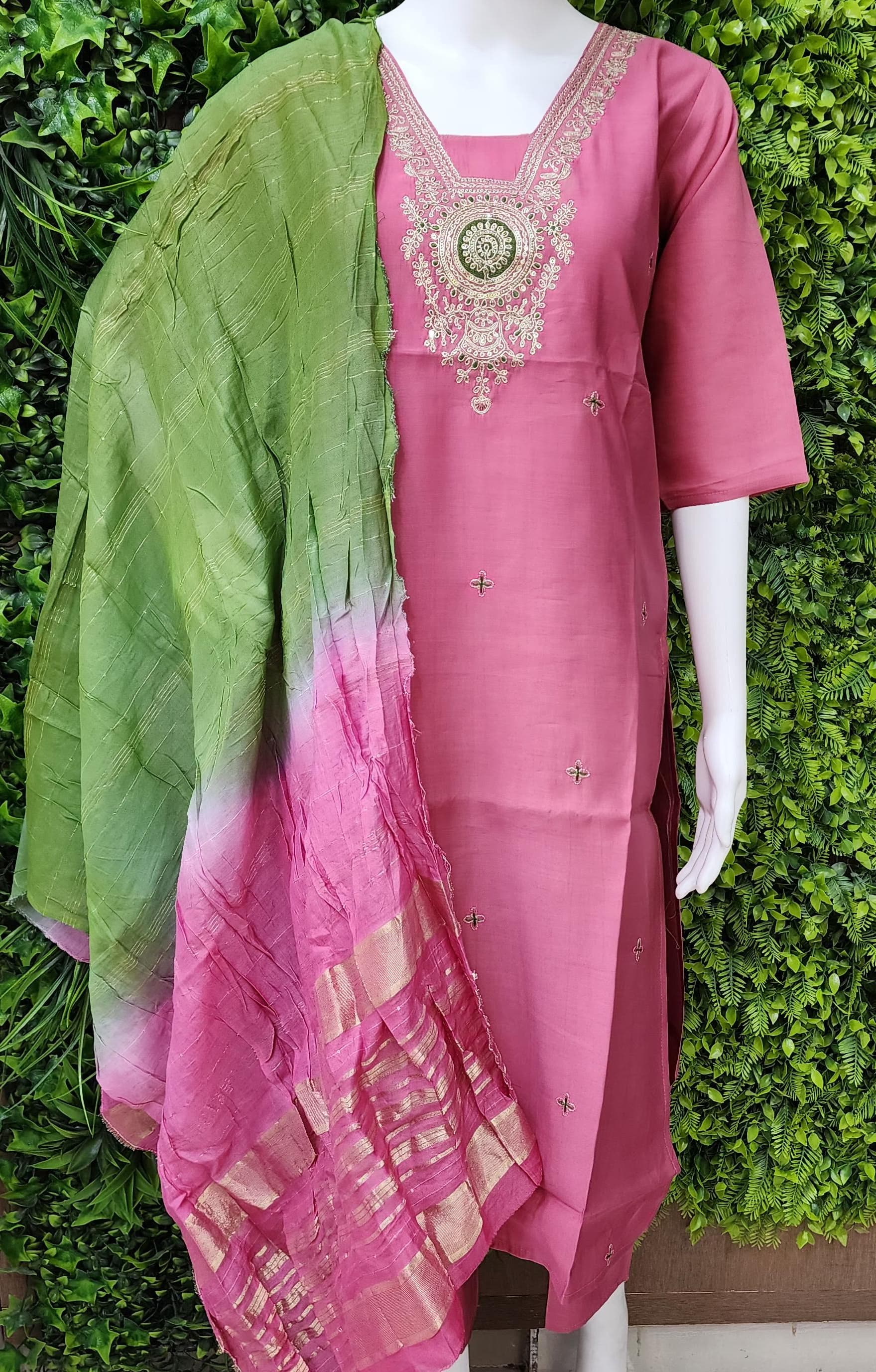 Roman Silk Semi Partywear