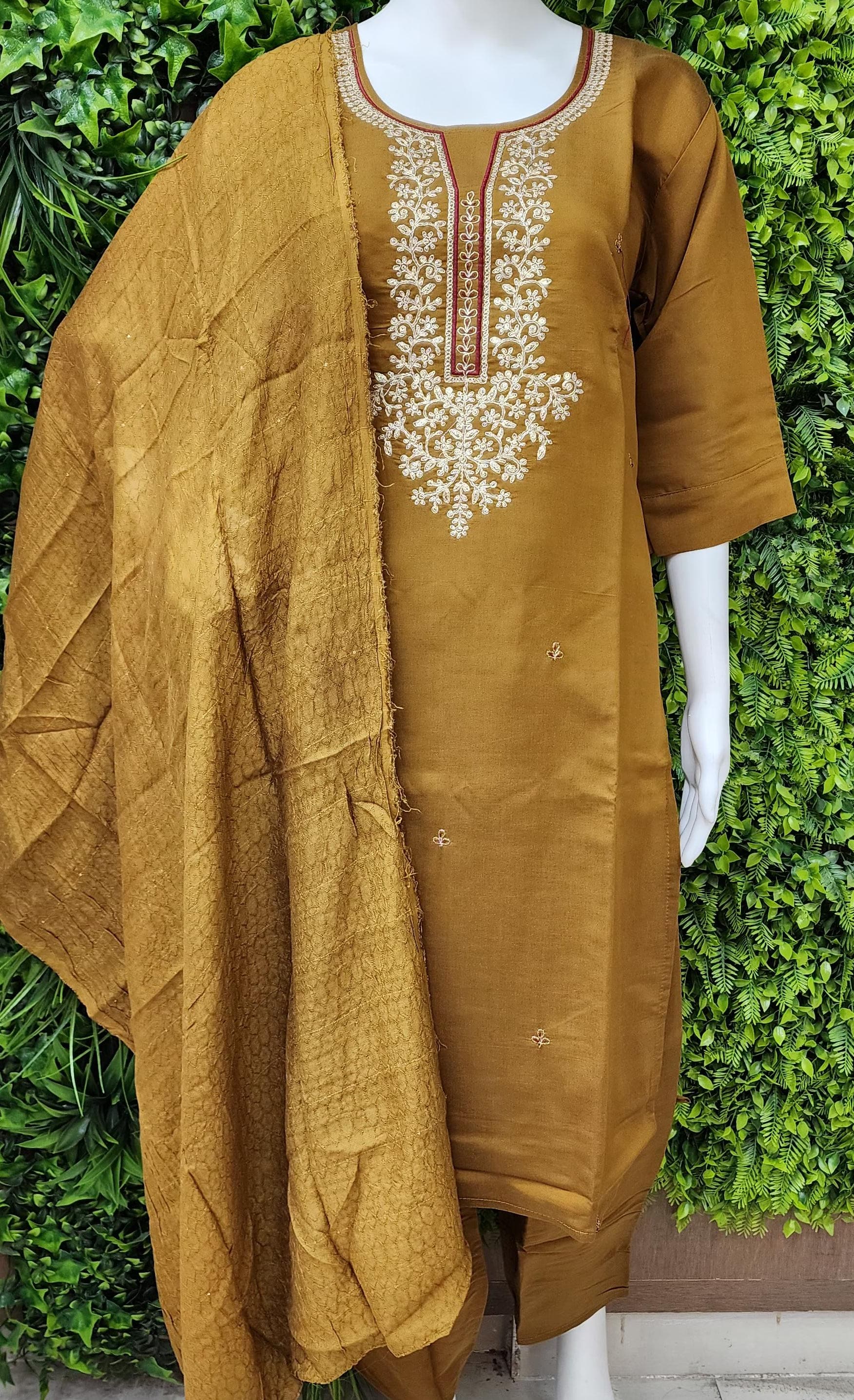 Roman Silk Semi Partywear