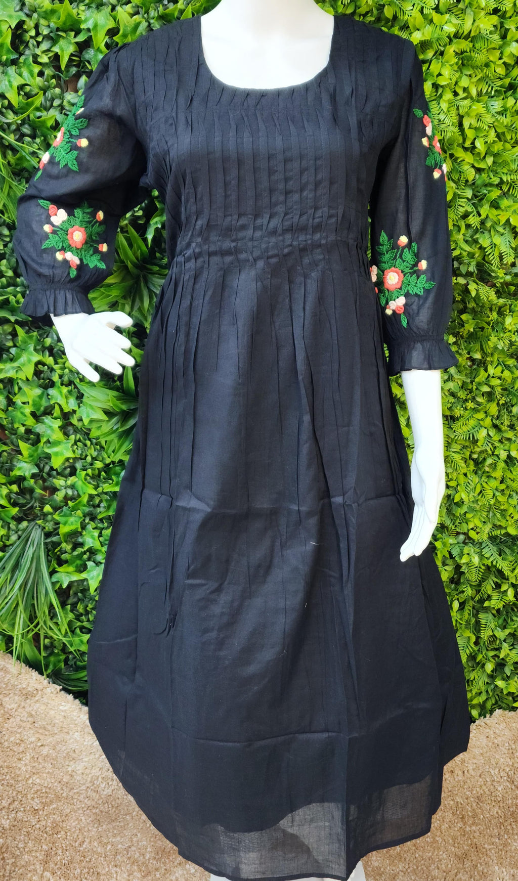 Pure Mulcotton Knotwork Frock