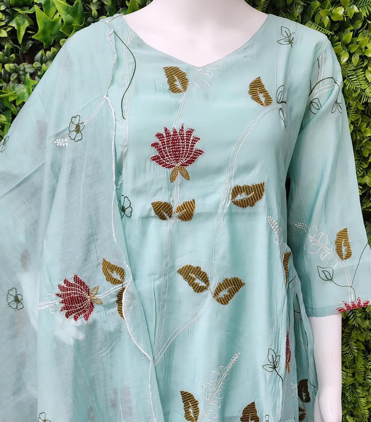 Mulchenderi Lotus work Dress