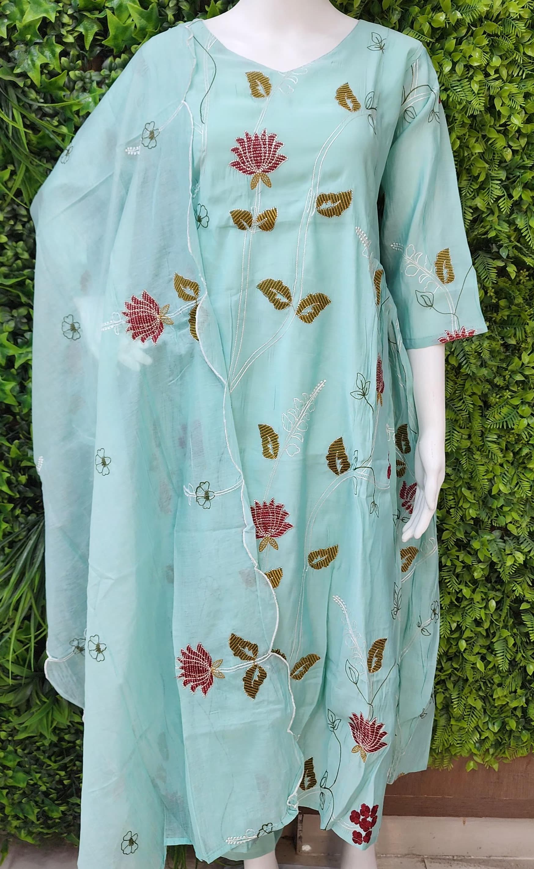 Mulchenderi Lotus work Dress