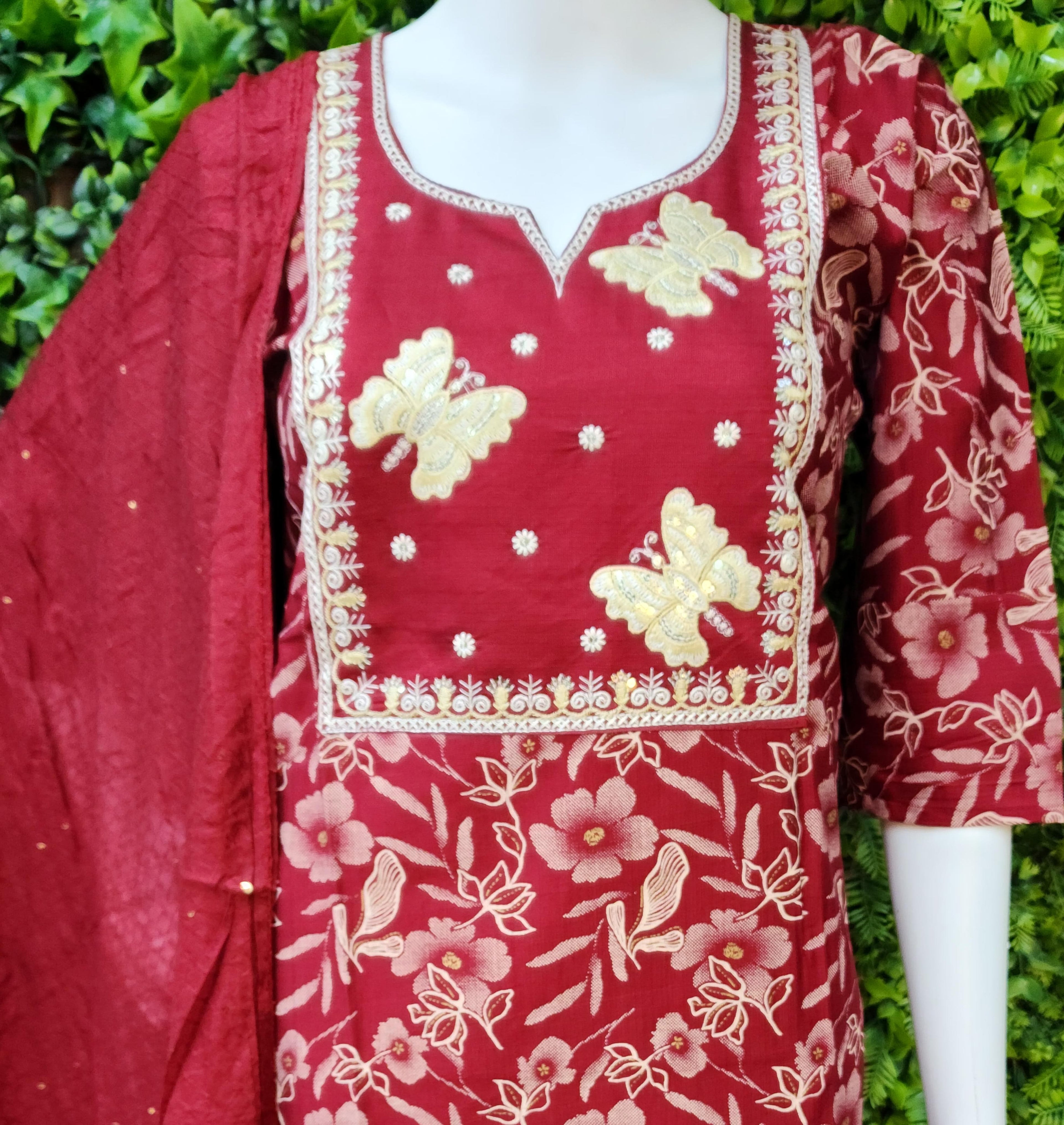 Vatican Butterfly CasualWear Dress