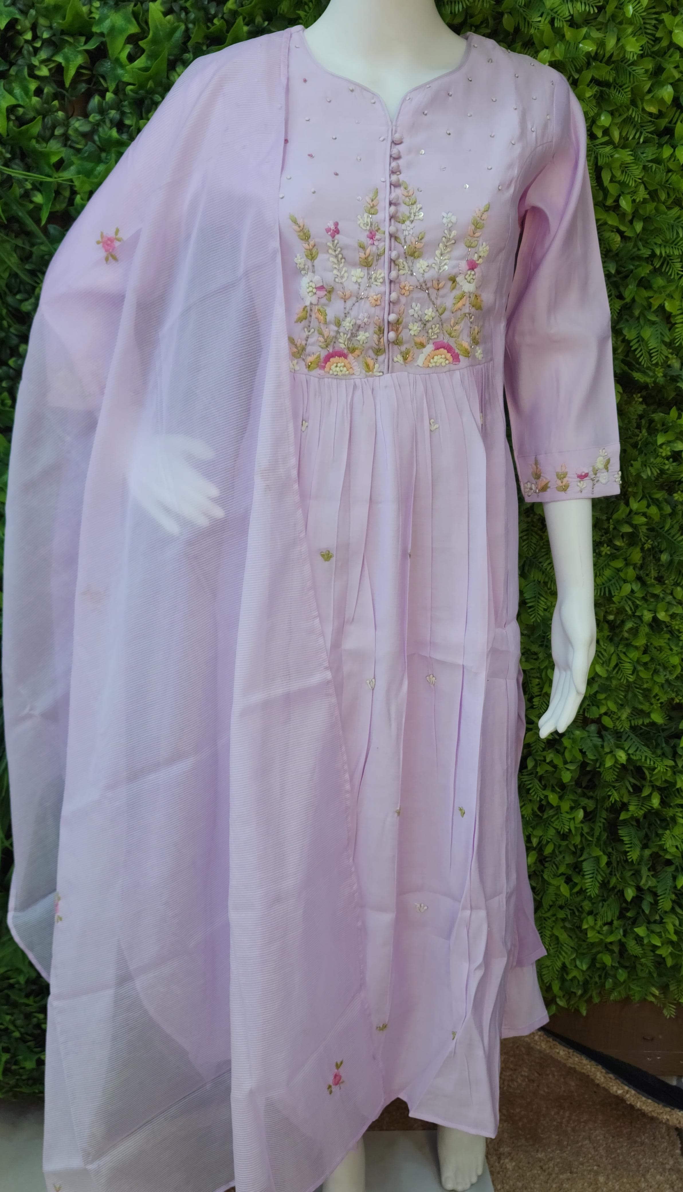 Lenin Cotton Designer Dress