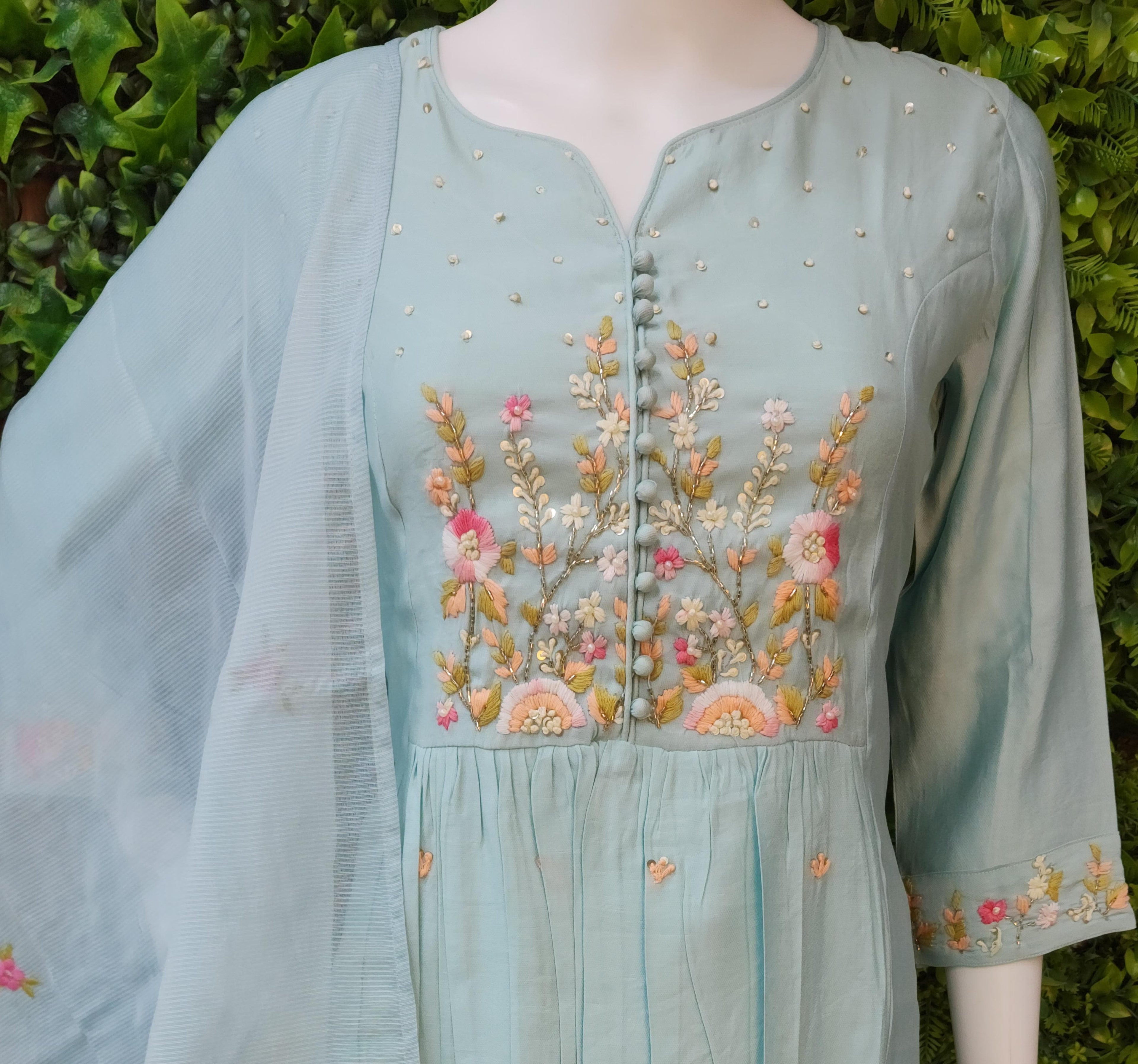 Lenin Cotton Designer Dress