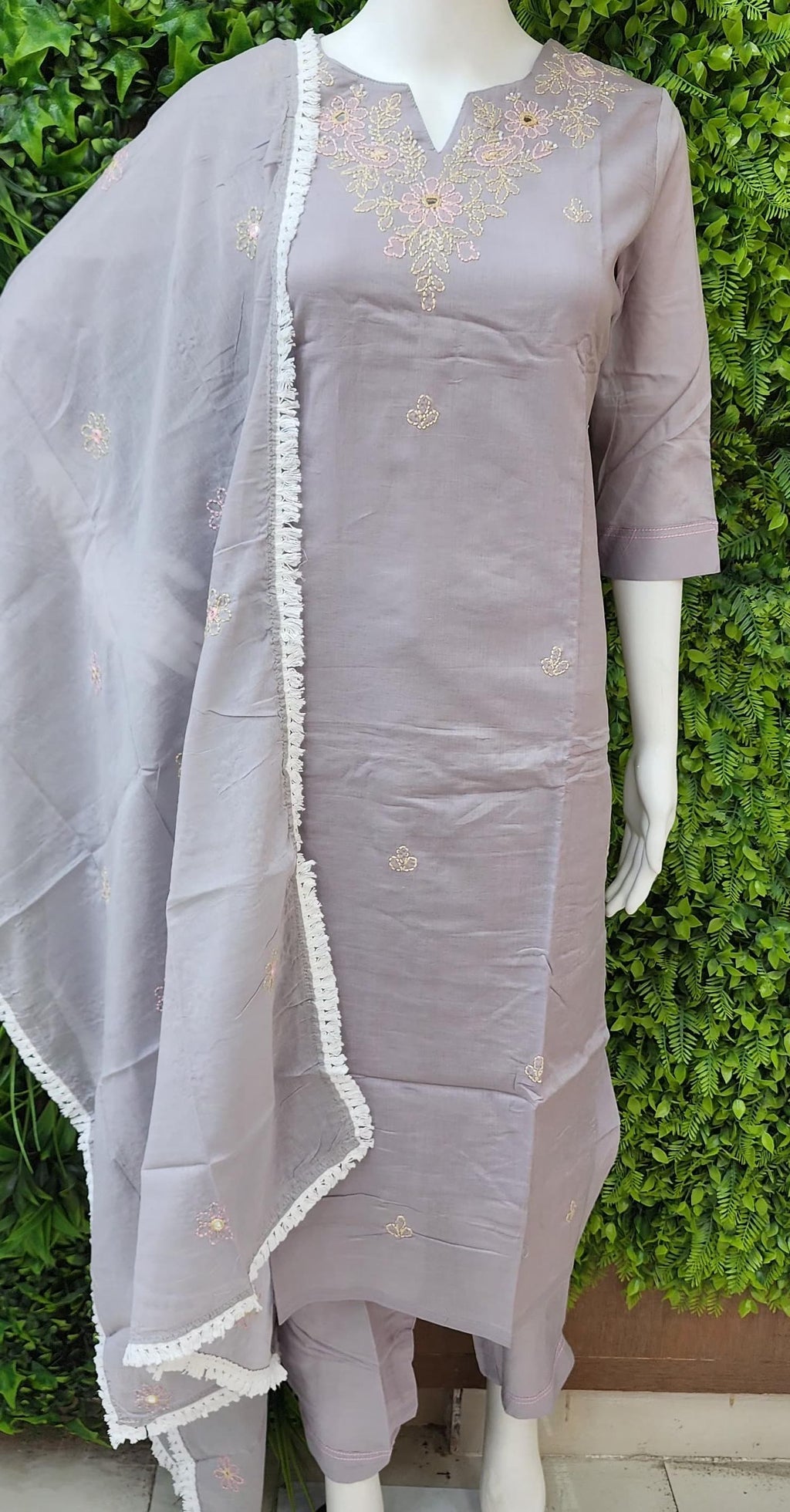 Premium Mulcotton Threadwork