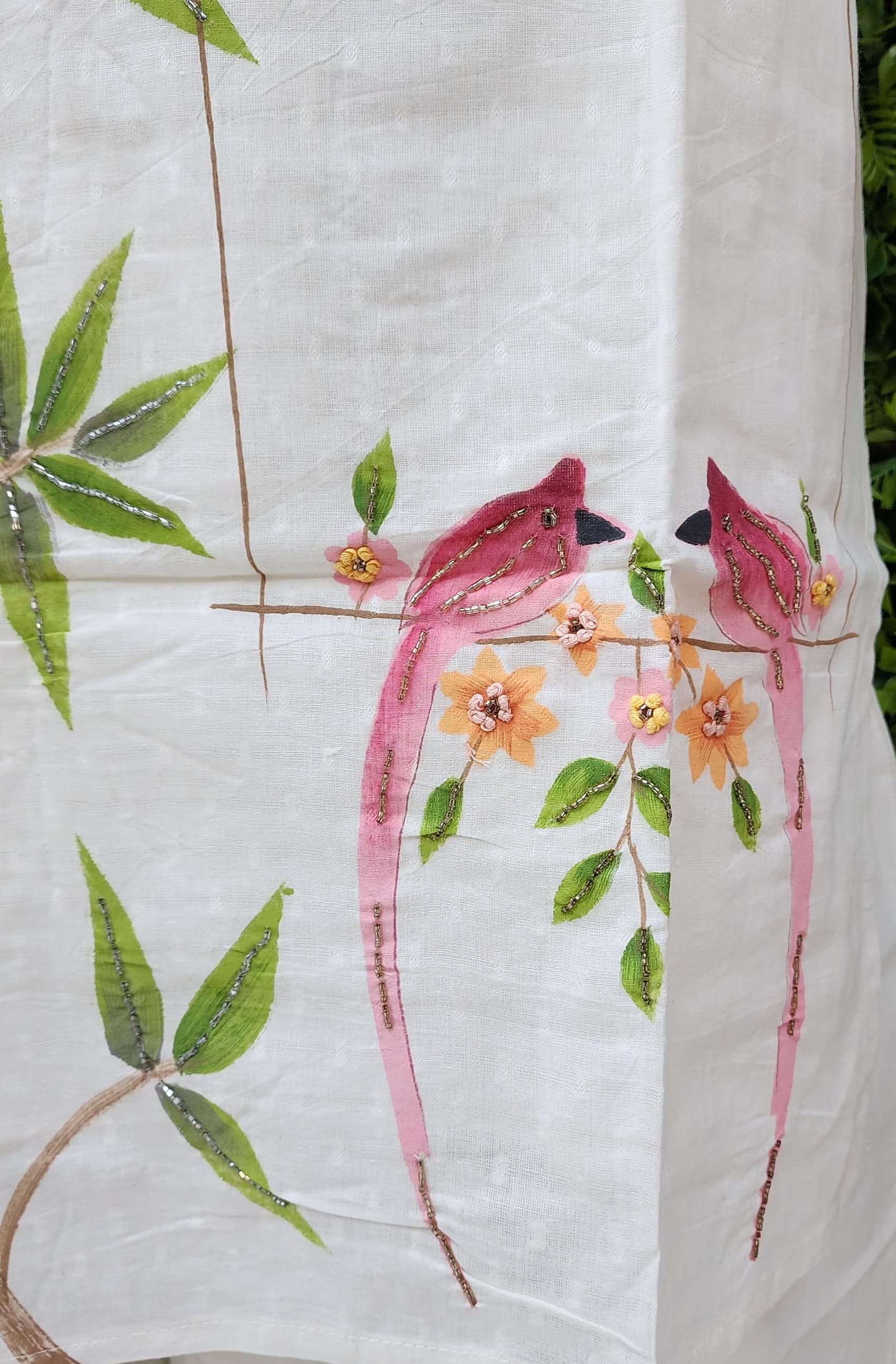 Khadi Chikankari Brush Paint