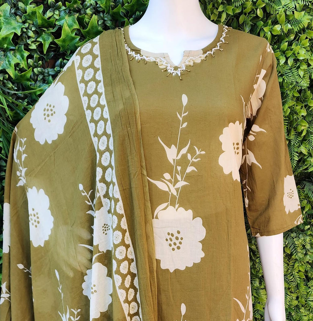 Jaipur Cotton Printed Kurtaset