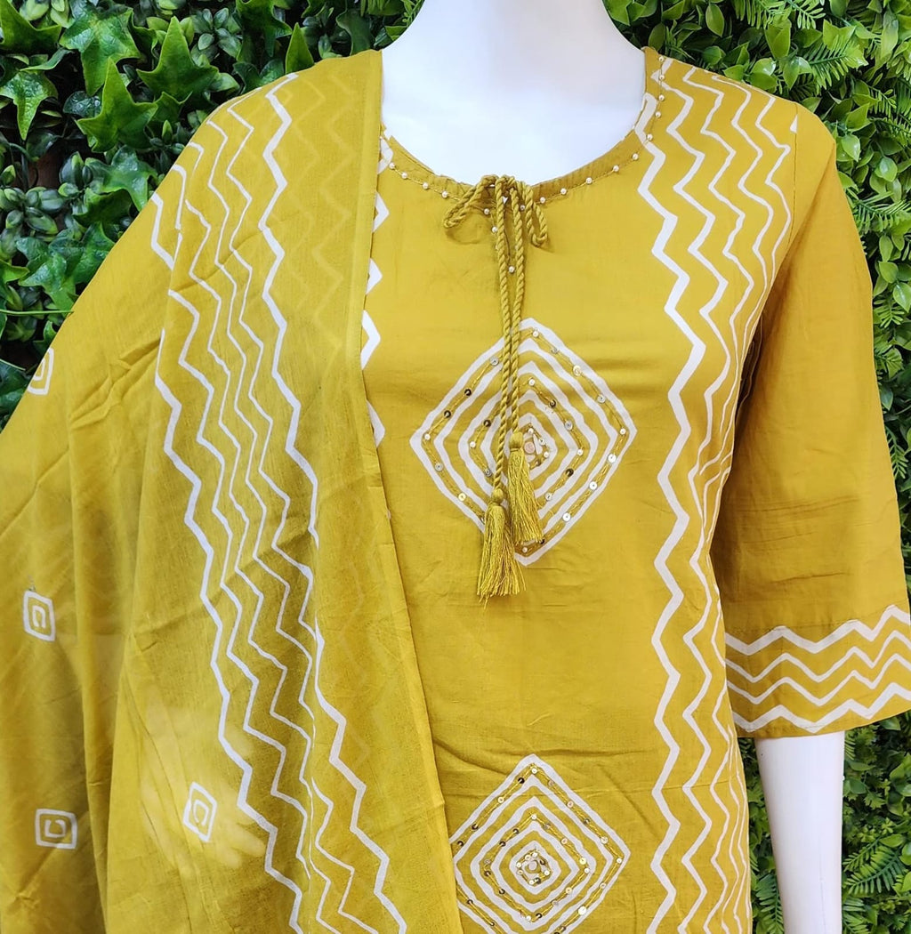 Printed JaipurCotton Dress