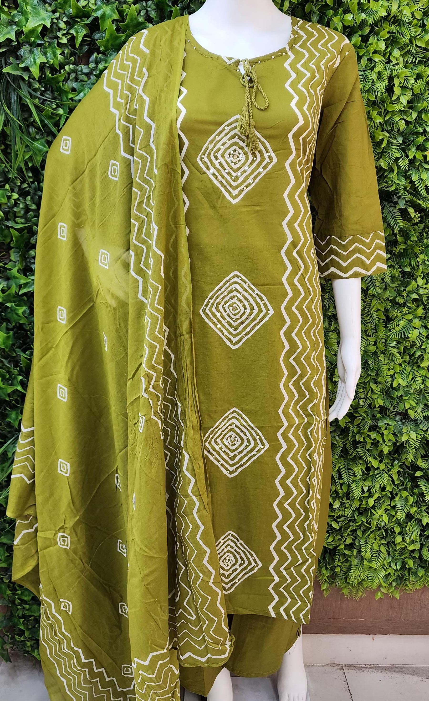 Printed JaipurCotton Dress