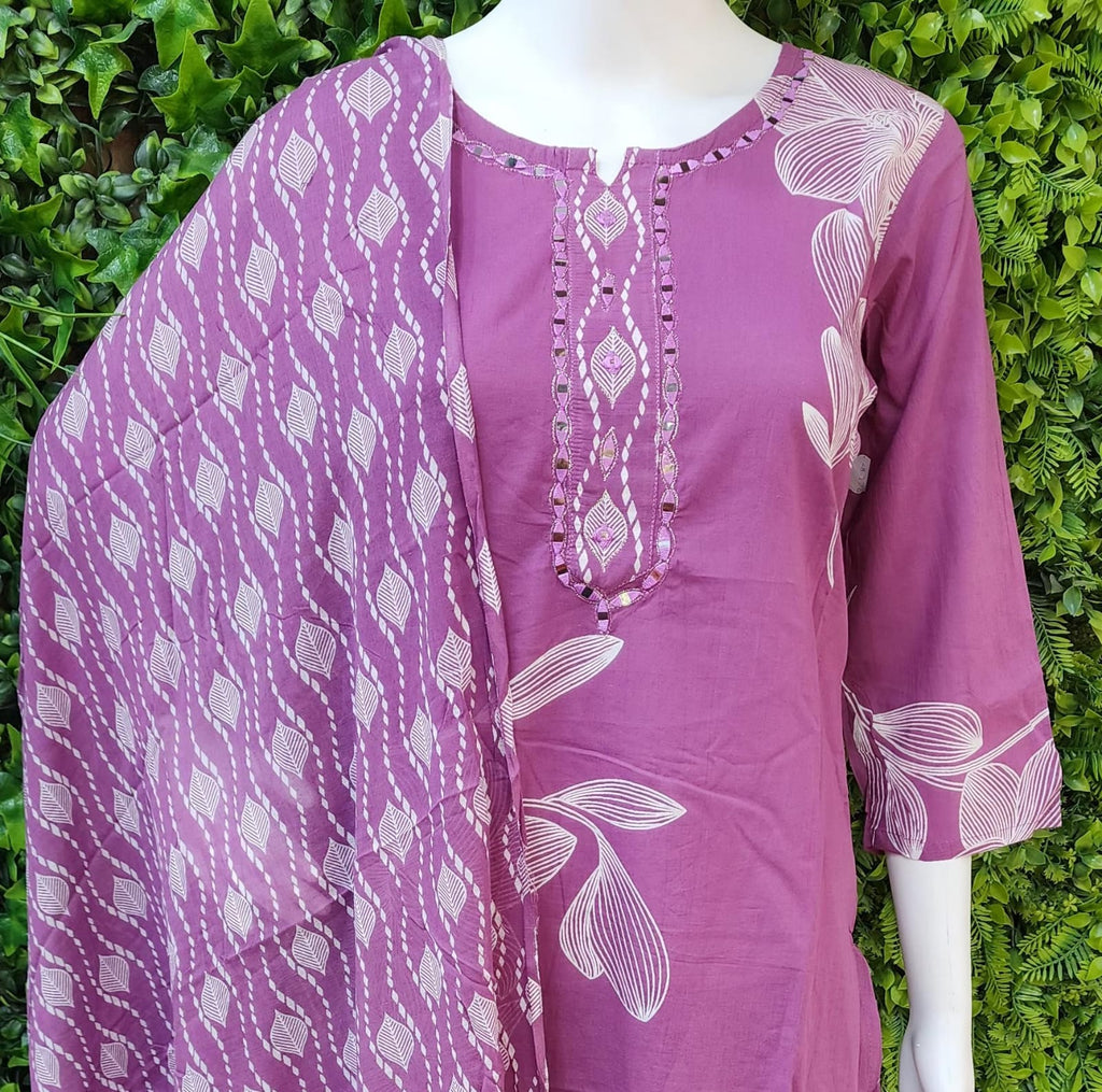 Printed Cotton Dress