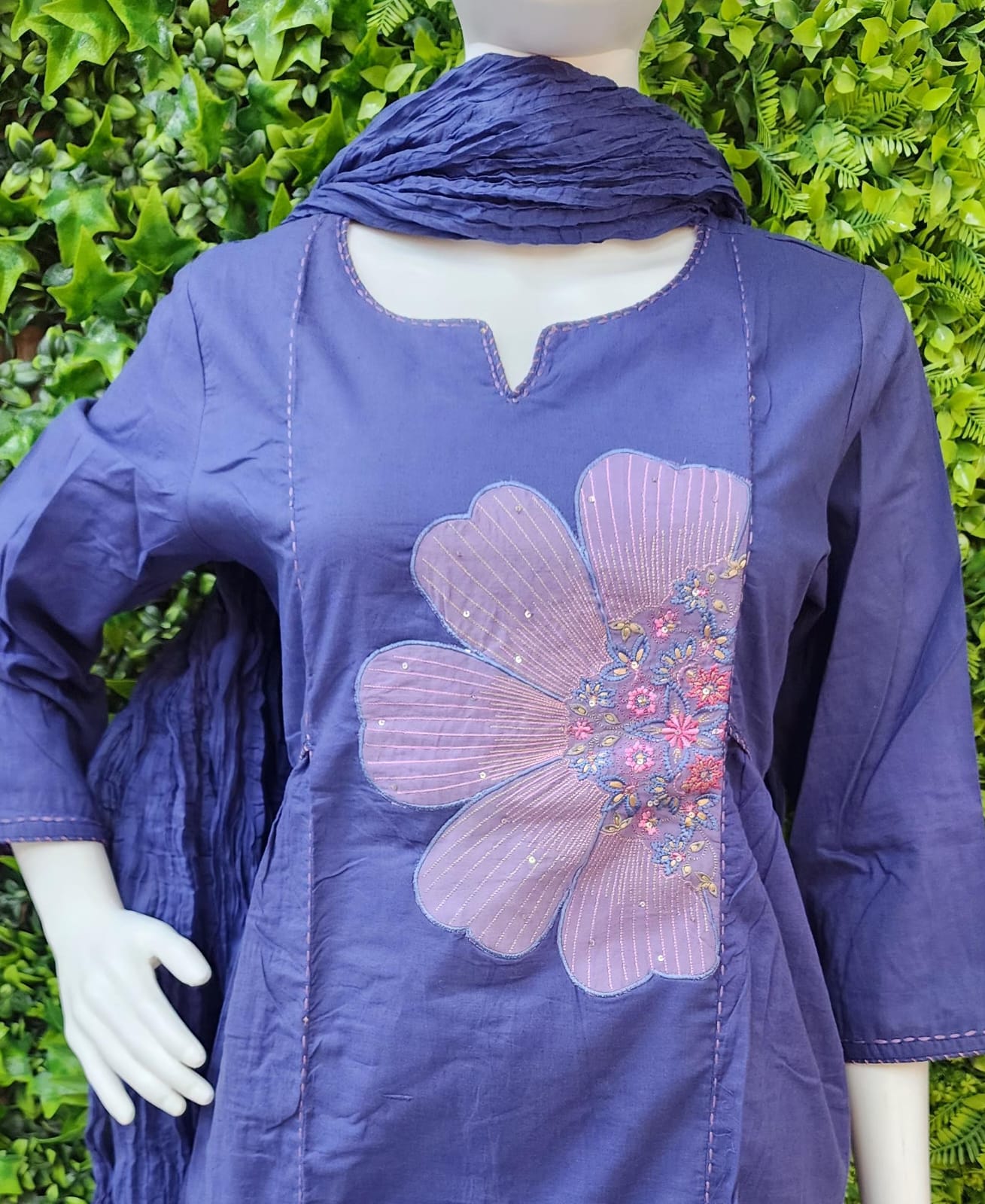 Cotton Embroidery Dress