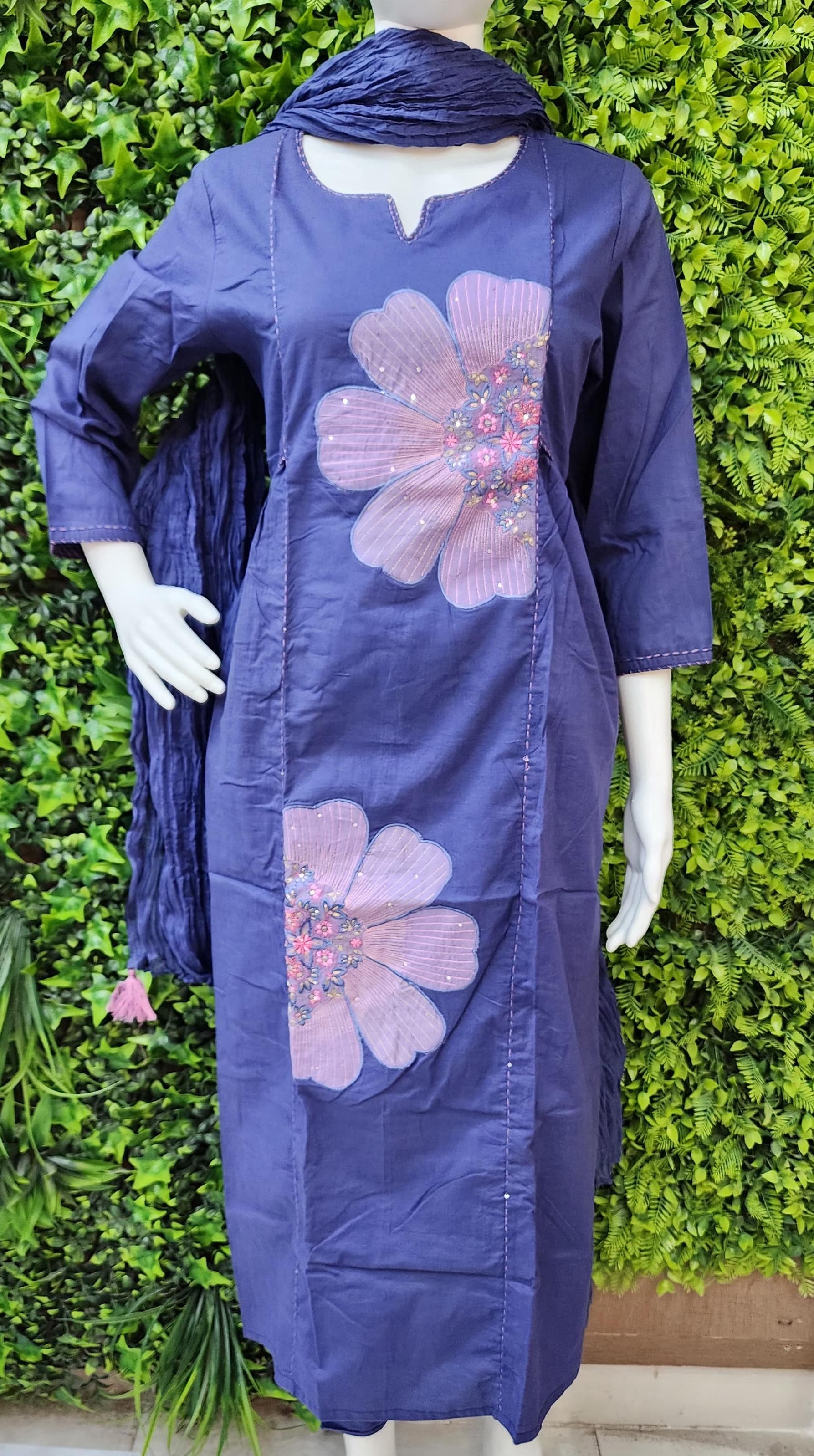 Cotton Embroidery Dress