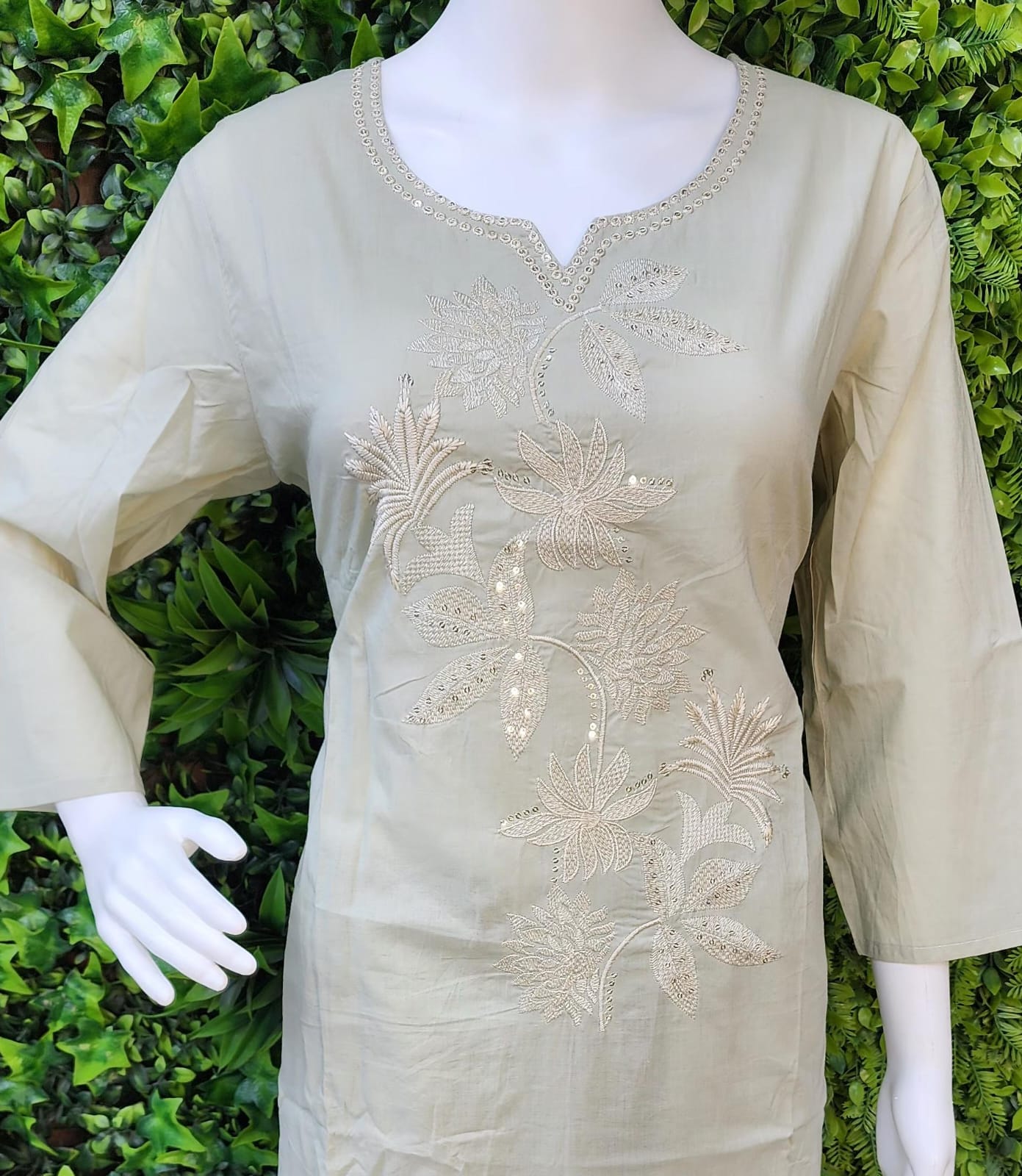 Cotton Threadwork 2pc