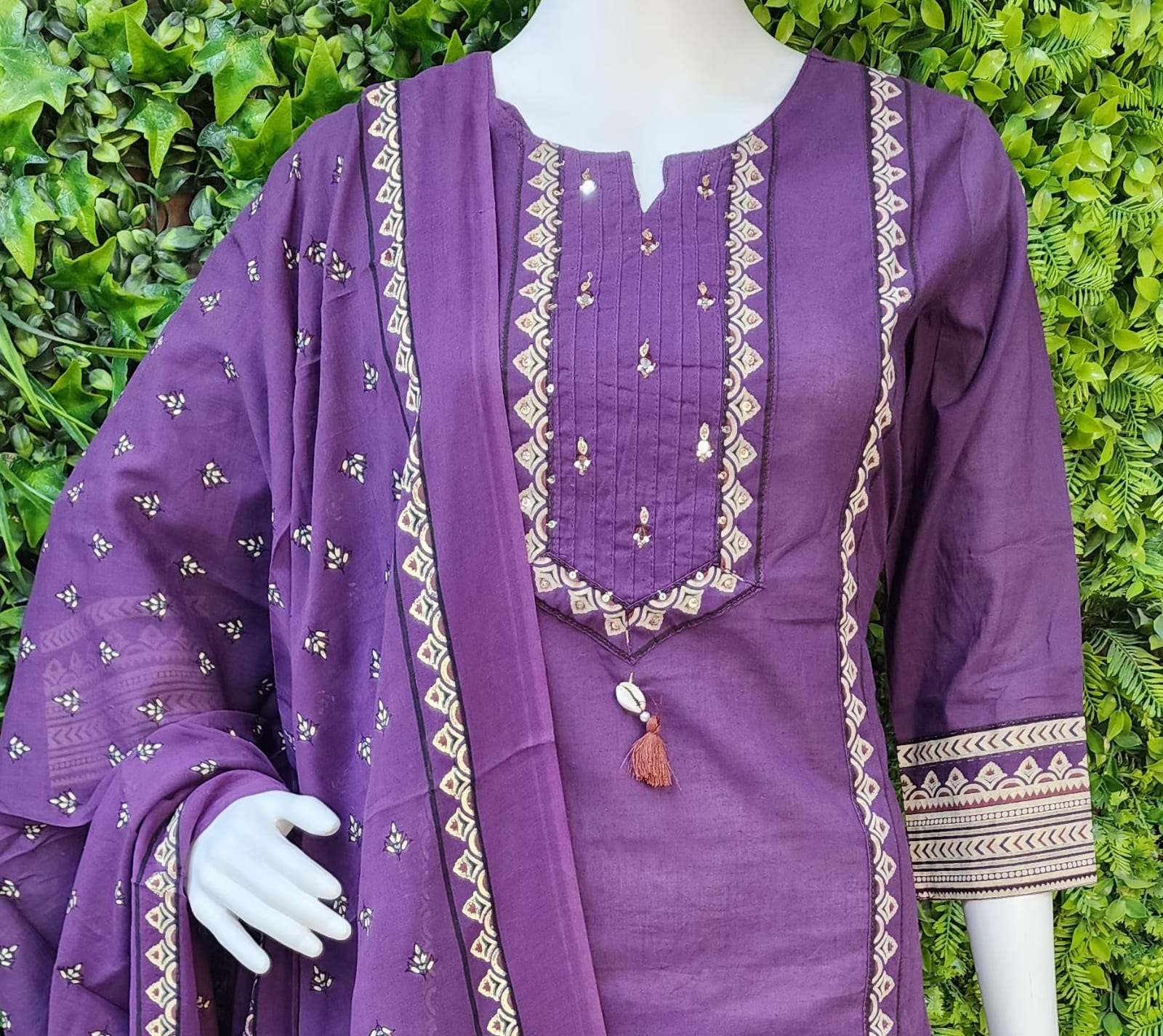 Cotton Printed Designer Dress