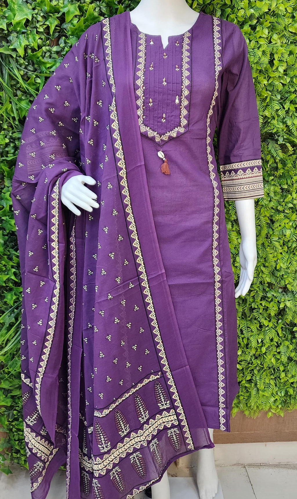 Cotton Printed Designer Dress