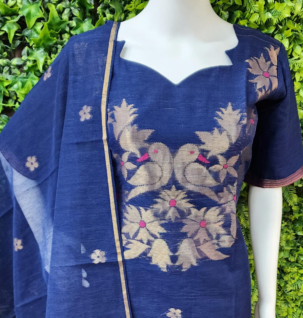 Premium Raw Silk Jamdhani