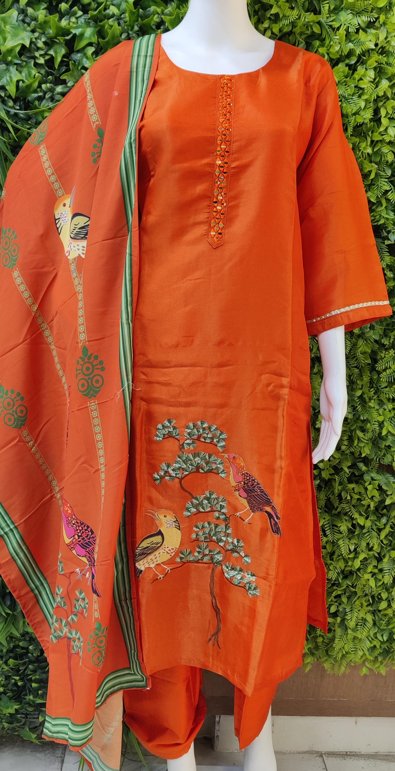 Plussize Glass Tossue Dress