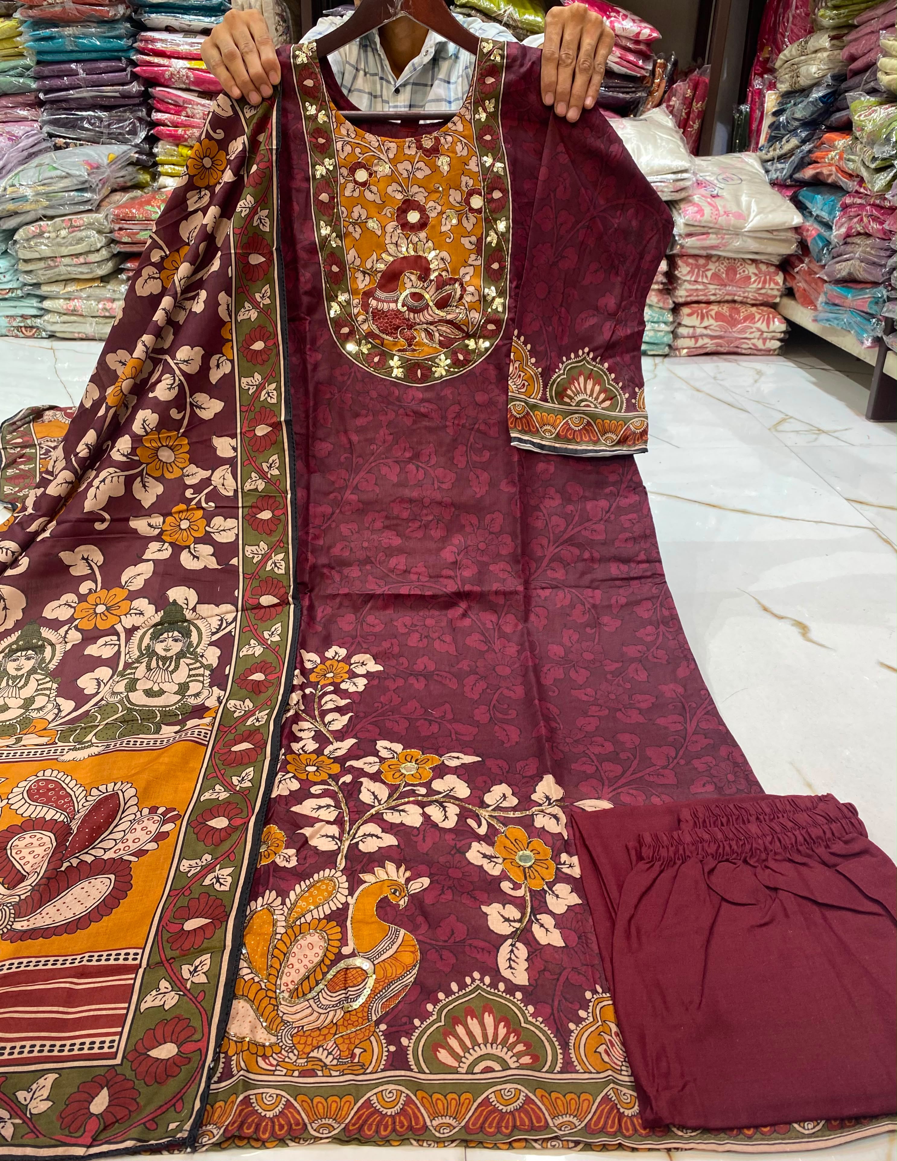 Kalamkari art Dress