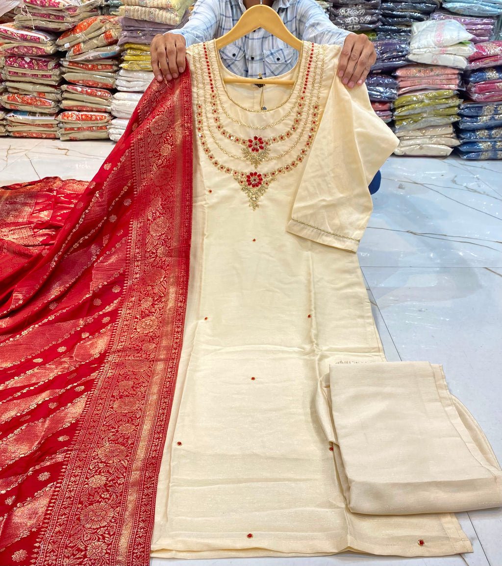 Necklace Partywear Dress