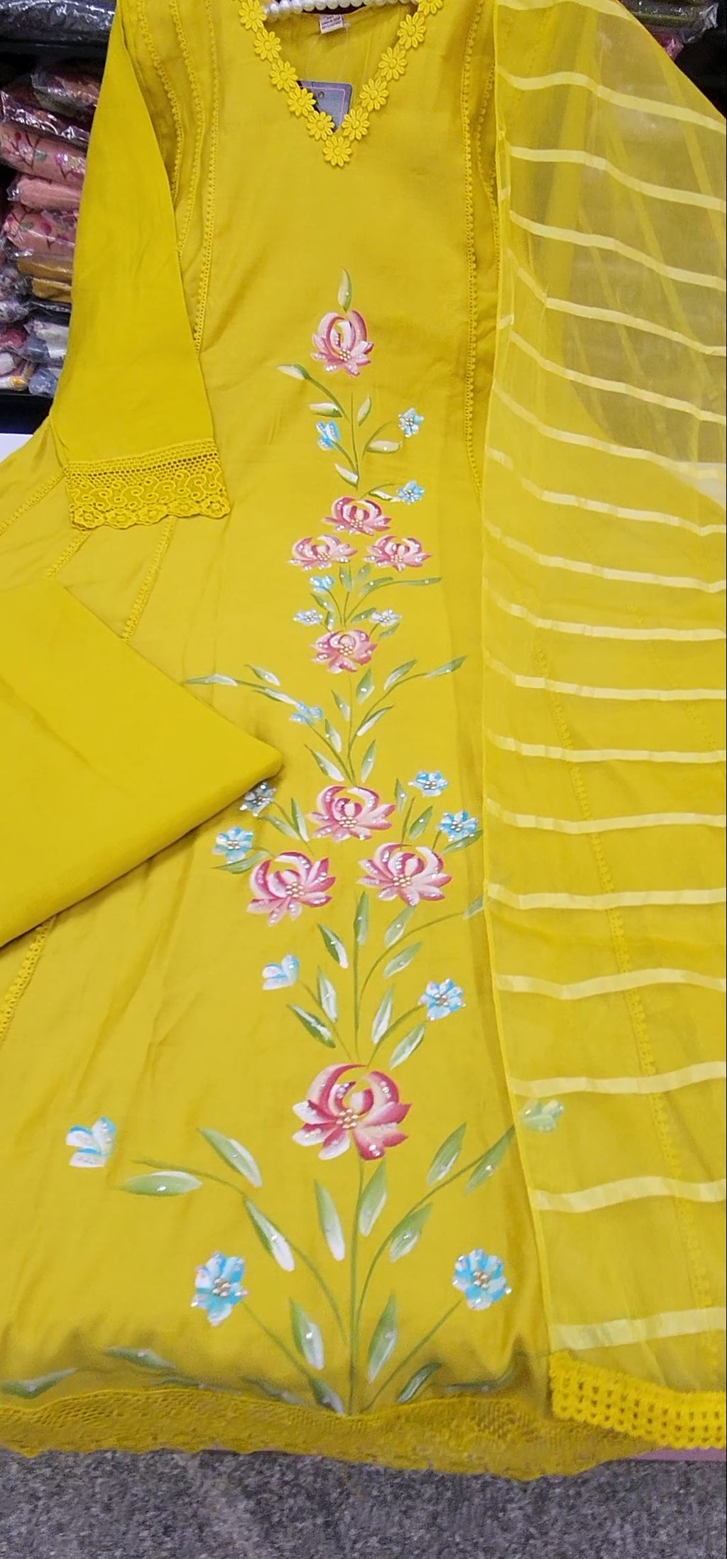 Aline Painting Partywear