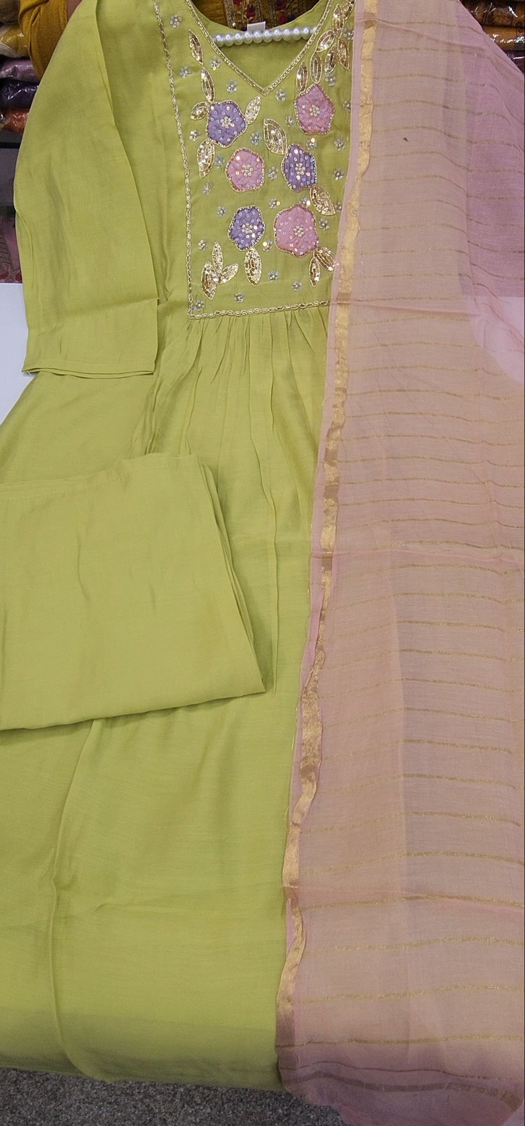 Mulchenderi Applique Dress