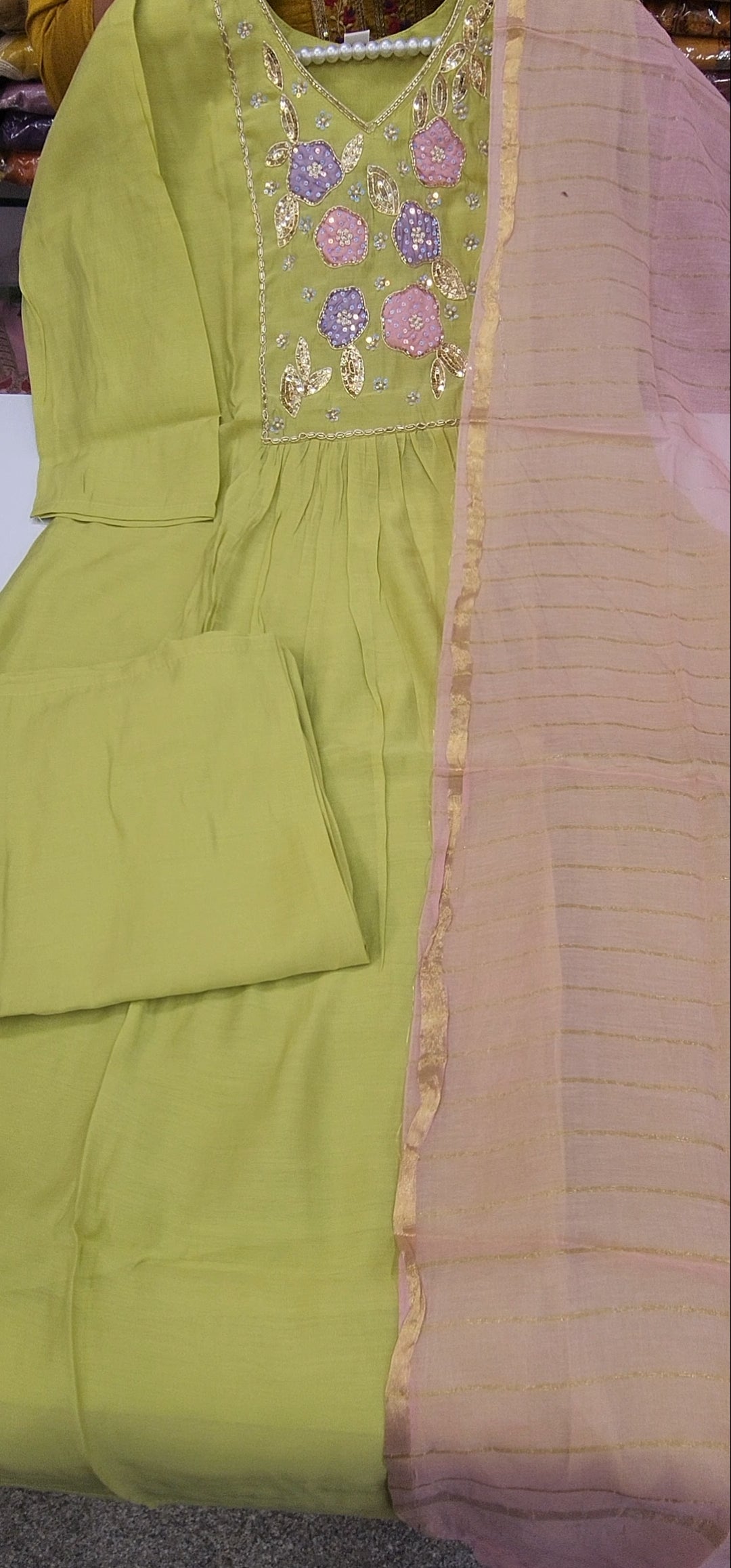 Mulchenderi Applique Dress