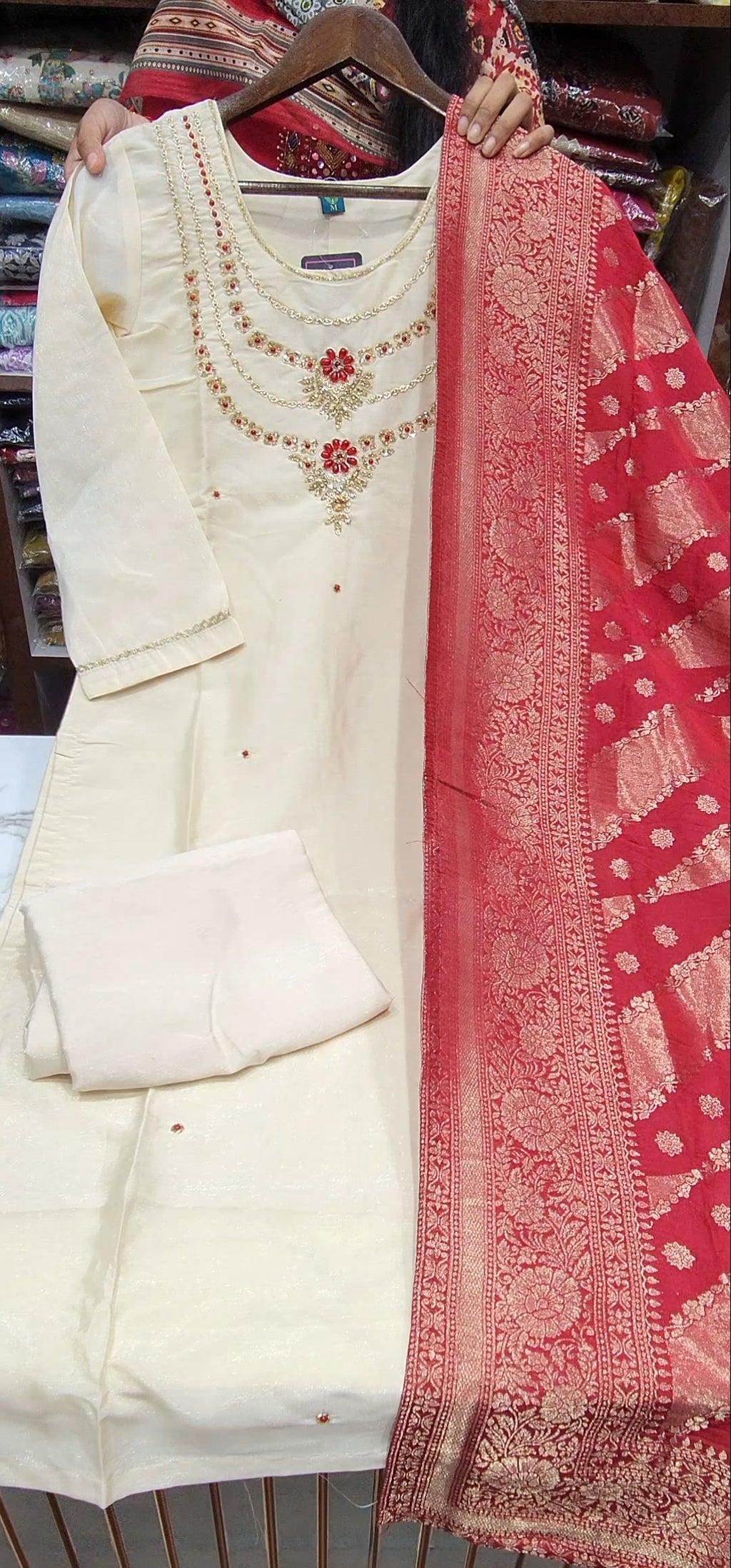 Necklace Partywear Dress