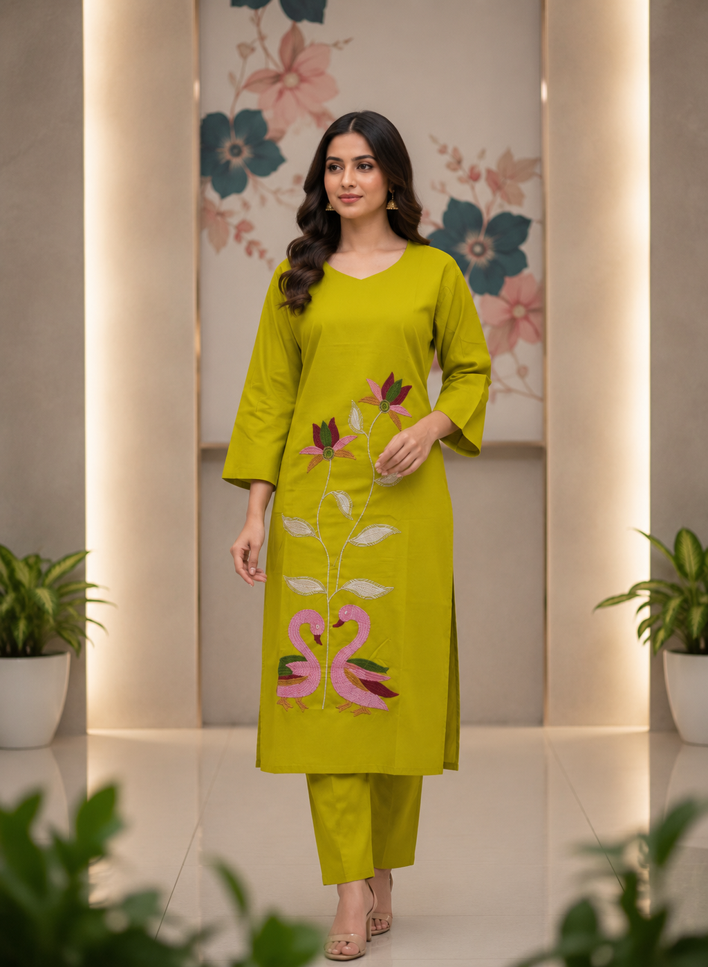 Cotton Swan Threadwork 2pc set