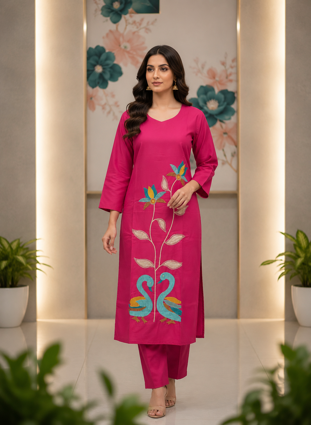 Cotton Swan Threadwork 2pc set