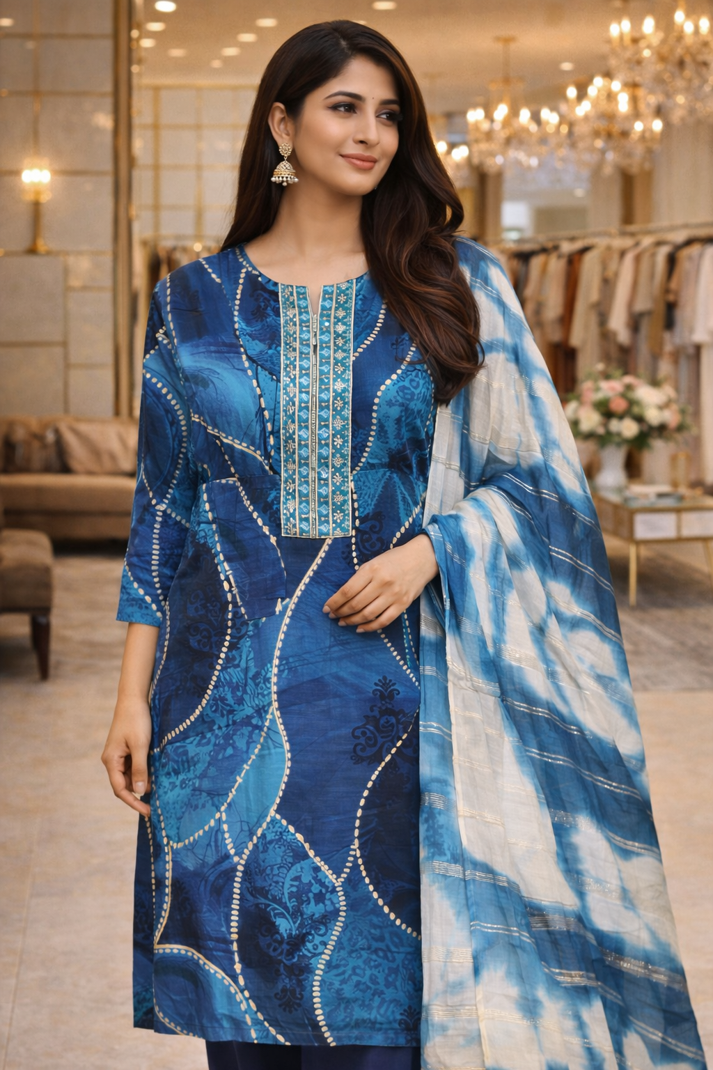 Plussize Rayon CasualWear Dress