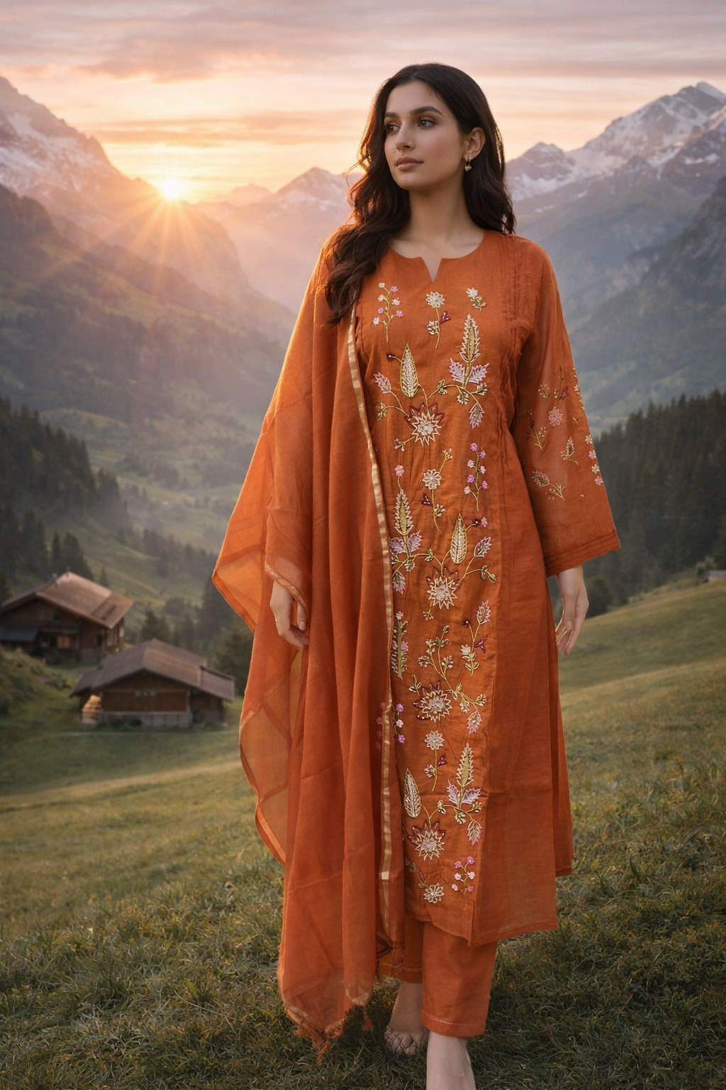 Mulchenderi Designer Dress