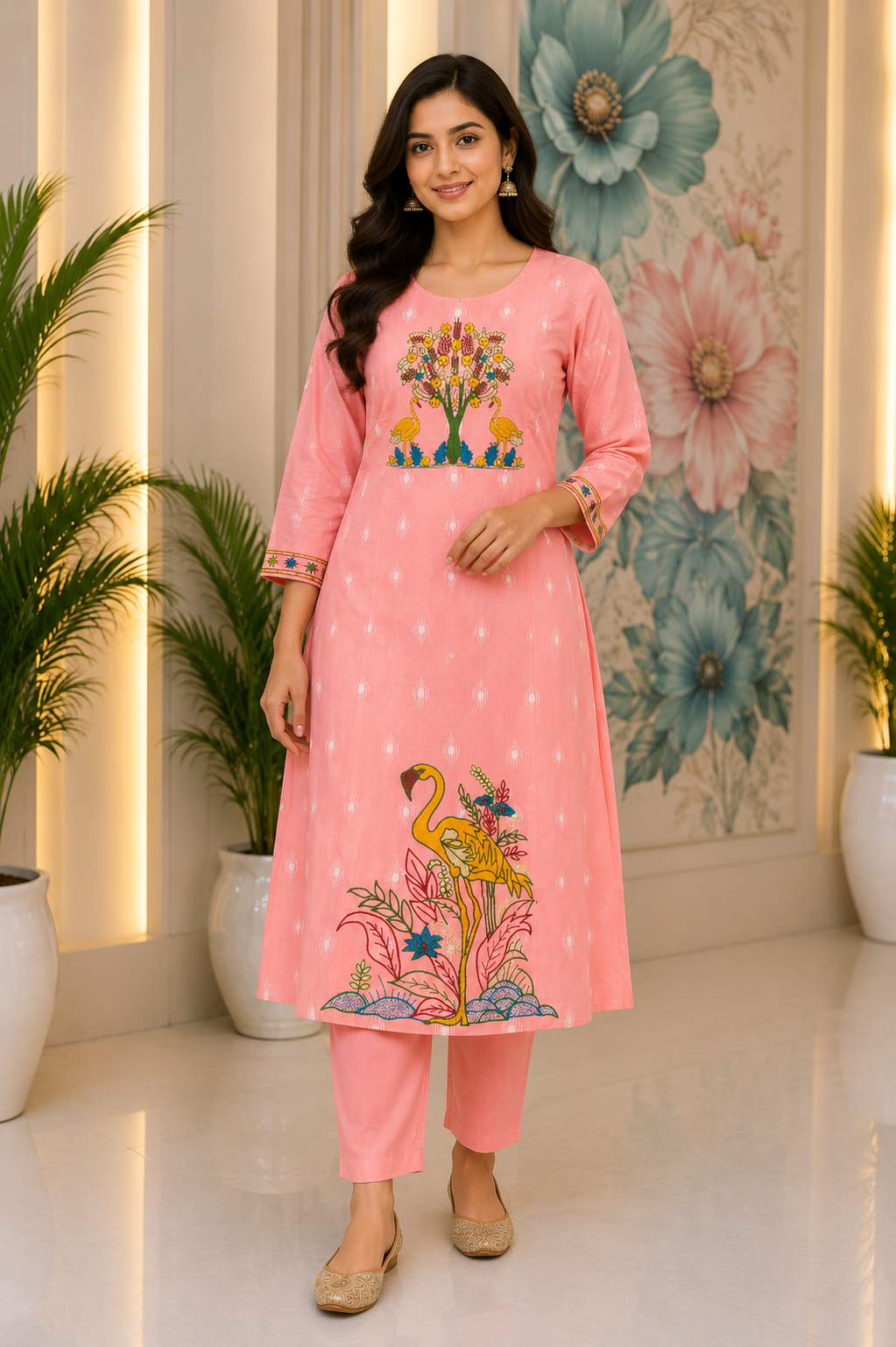 Jamdhani Aline 2pc set