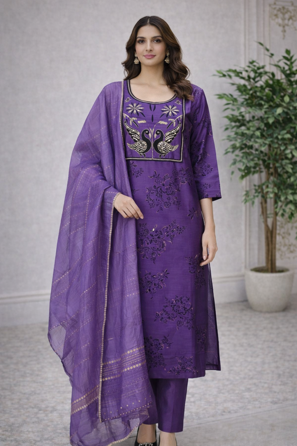 Vatican Peacock CasualWear Dress
