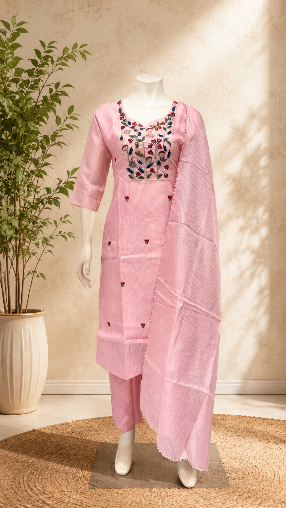 Kota Threadwork Dress