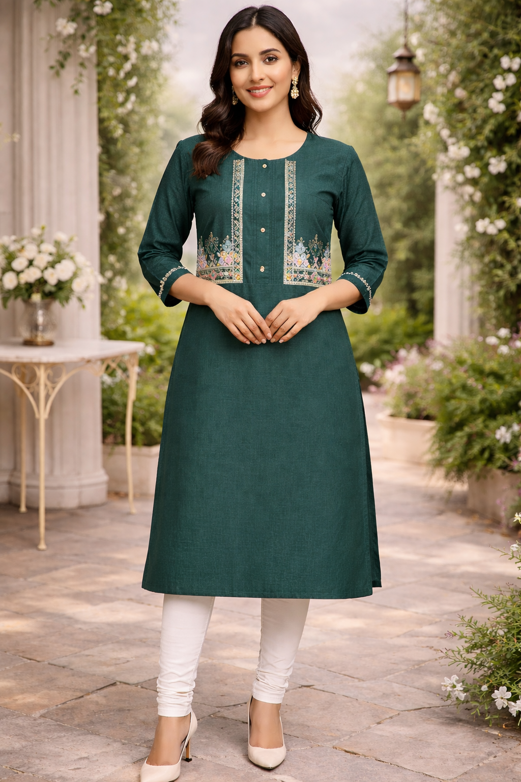 Cotton Coat model Kurti