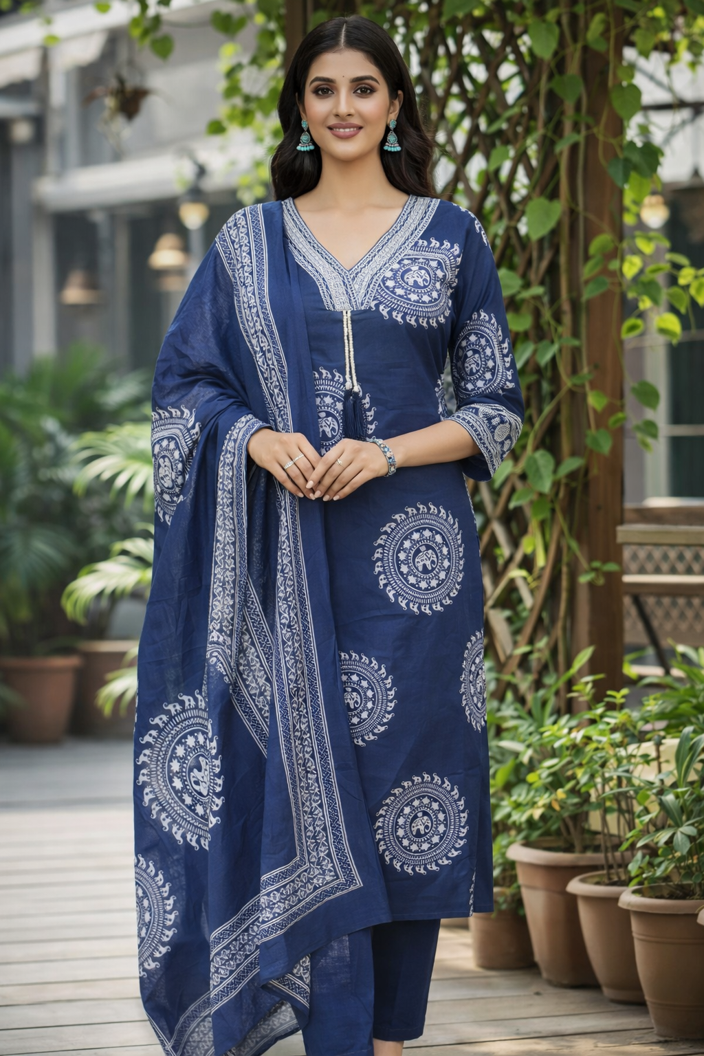 Jaipur Cotton Casualwear Dress
