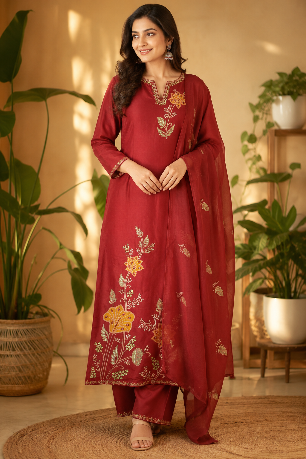 Cotton Simple Partywear