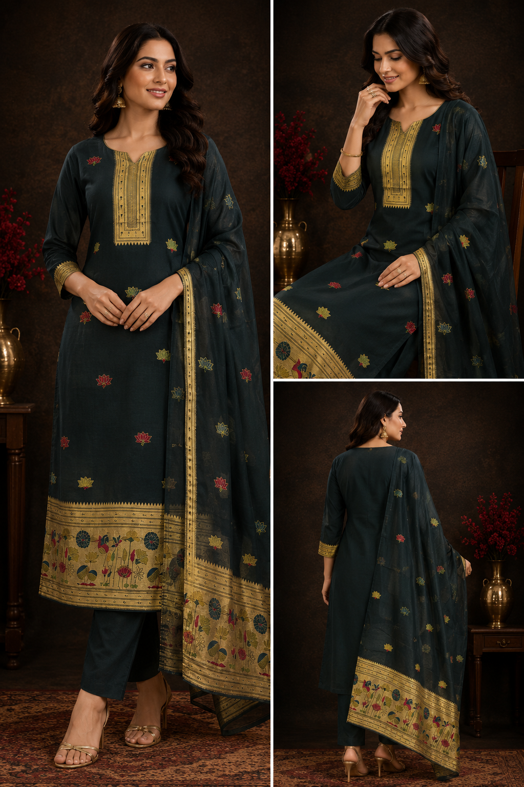 Jamdhani Paithani Weaving