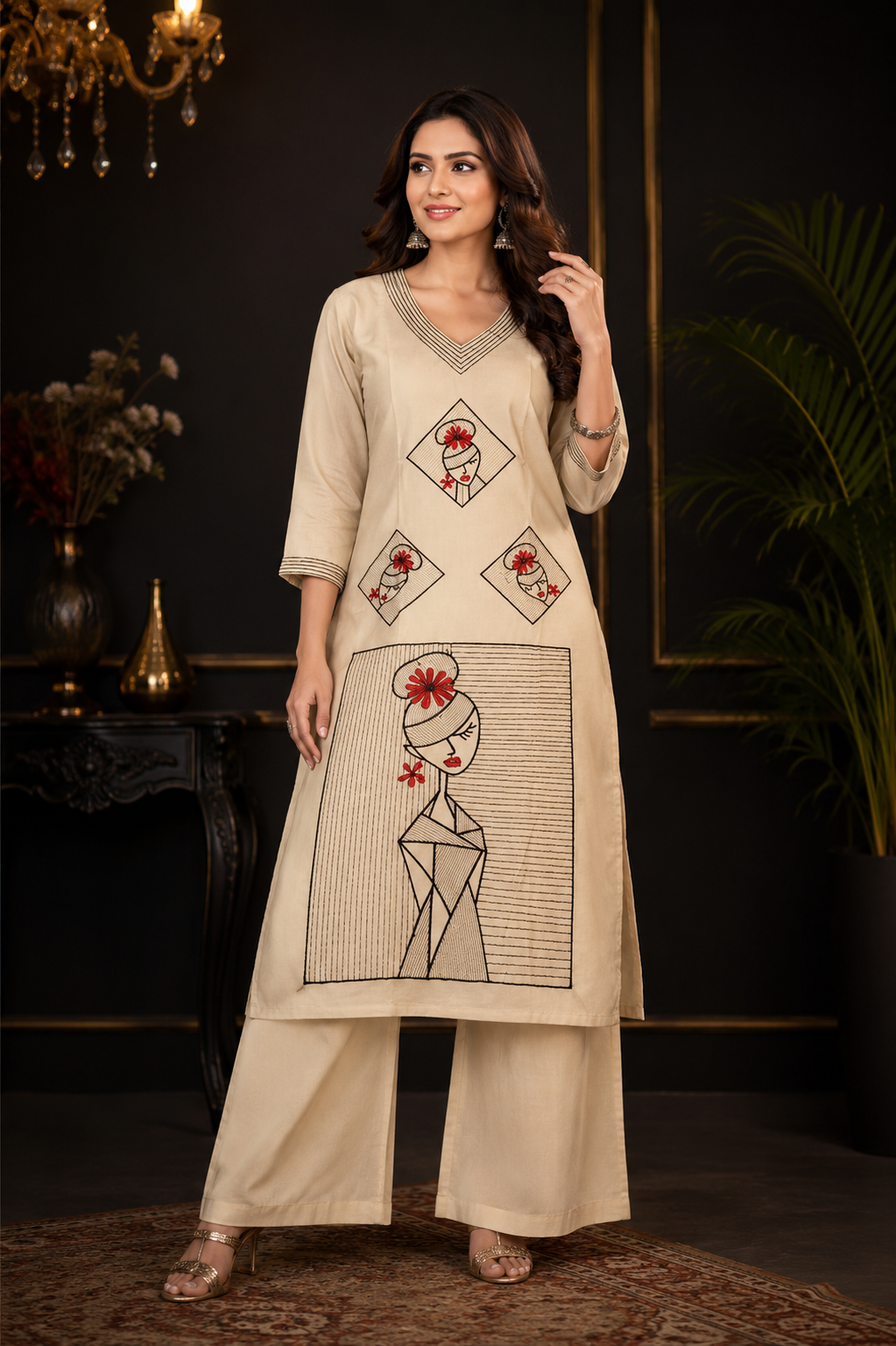 Cotton Designer 2pc Set
